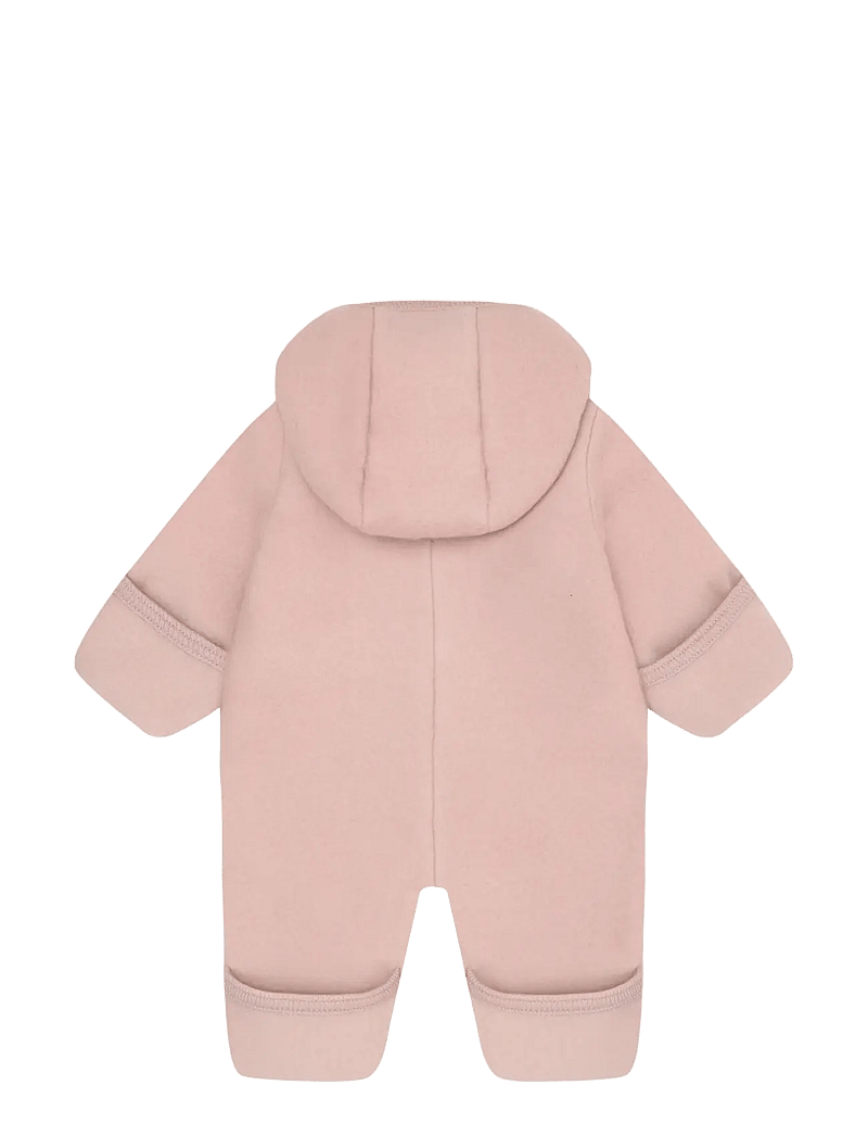 Huttelihut - Pram Suit Wool Fleece - fleece sæt - mahogany rose - 1