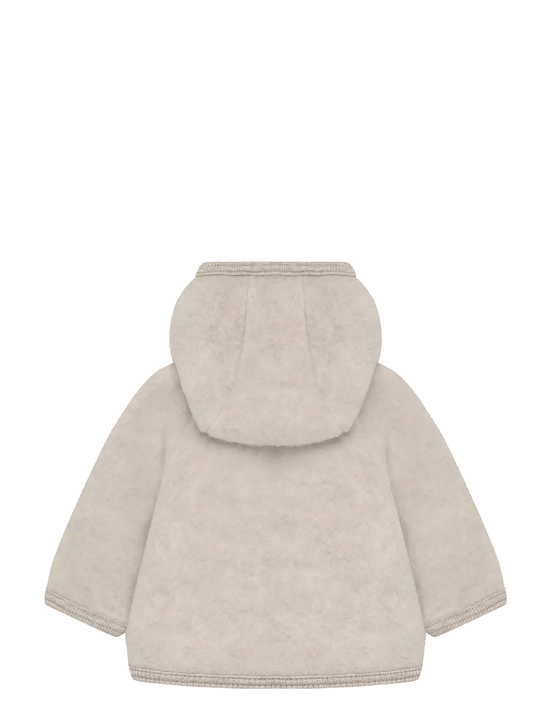 Huttelihut - Jacket Wool Fleece - fleecejakker - camel melange - 1