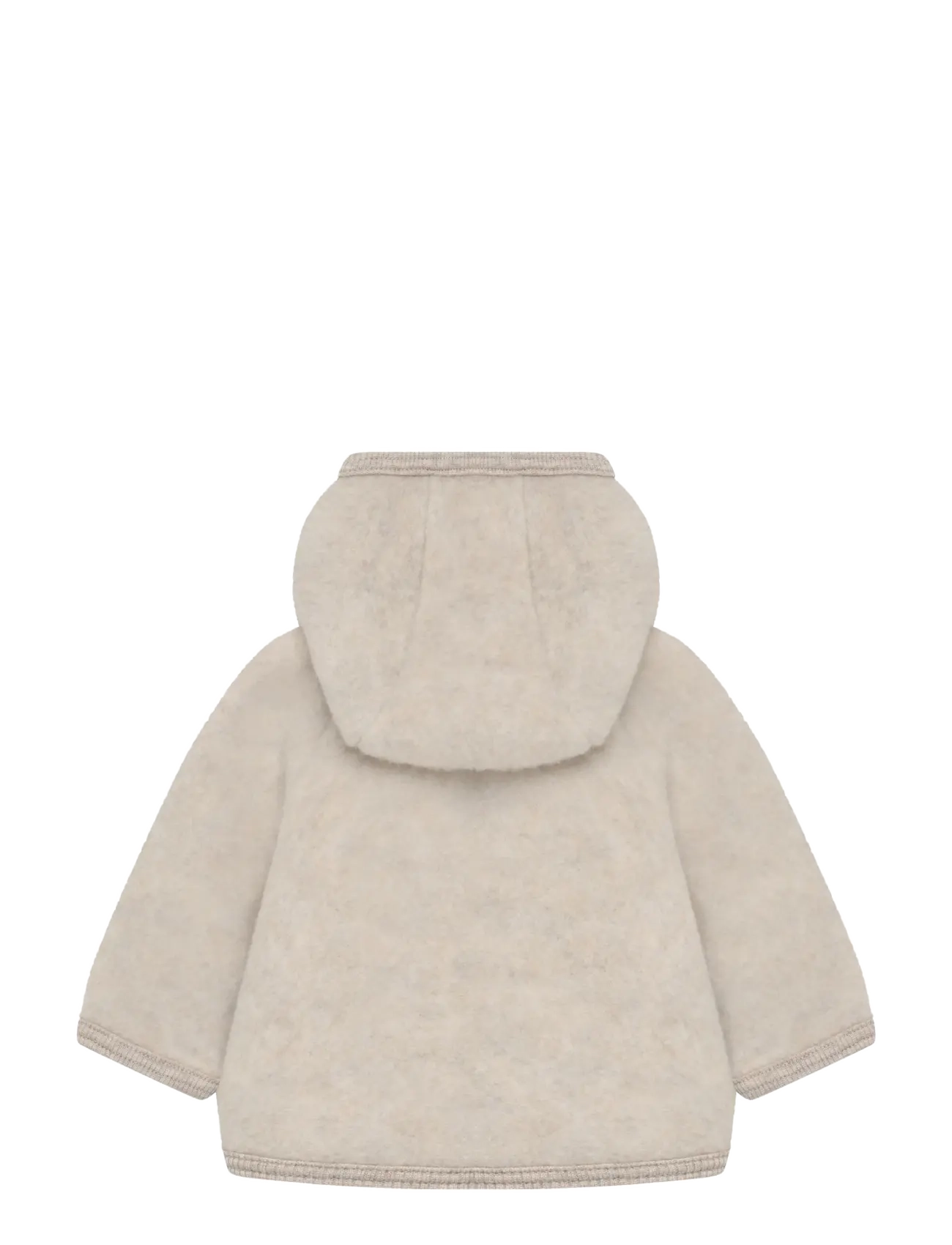 Huttelihut - Jacket Wool Fleece - fleecejacken - camel melange - 1