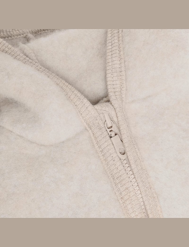 Huttelihut - Jacket Wool Fleece - fleecejakker - camel melange - 2
