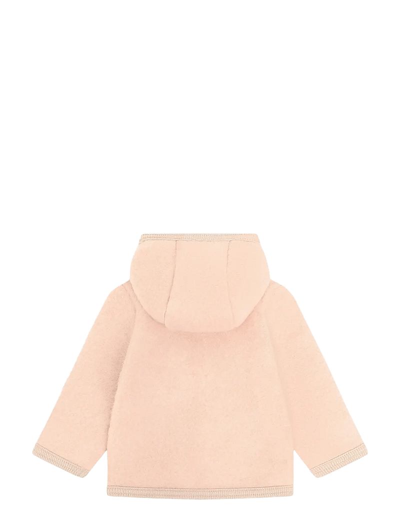Huttelihut - Jacket Wool Fleece - fleecejakker - mahogany rose - 1