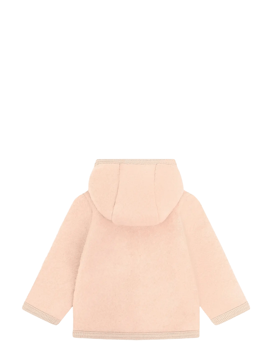 Huttelihut - Jacket Wool Fleece - fleecejakker - mahogany rose - 1