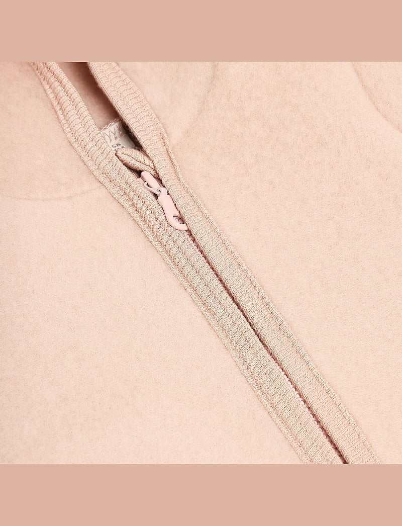 Huttelihut - Jacket Wool Fleece - fleecejakker - mahogany rose - 2