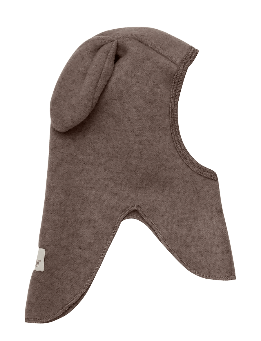 Huttelihut - Balaclava Ears Wool Fleece - mutsen - brown melange - 2