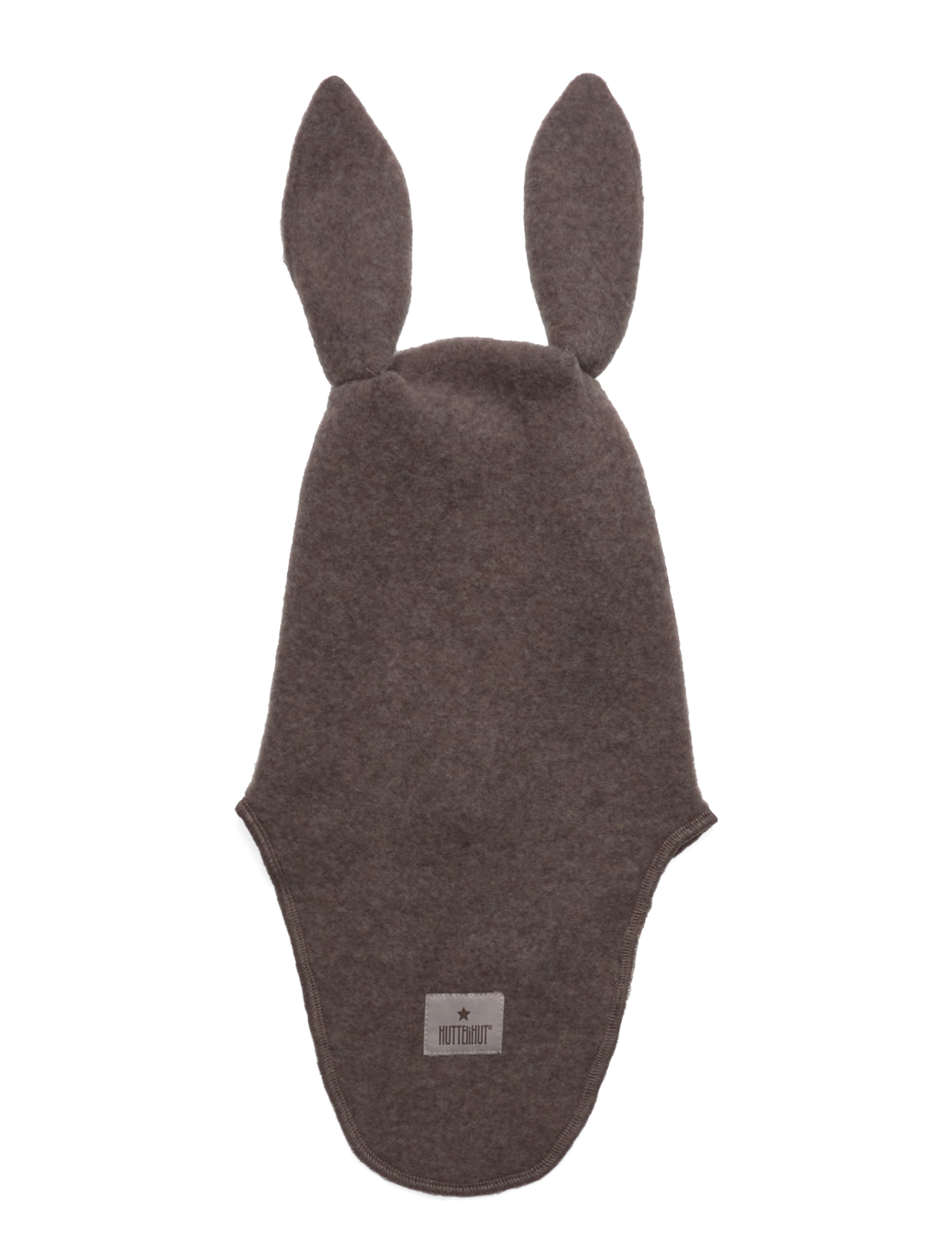 Huttelihut - Balaclava Ears Wool Fleece - mutsen - brown melange - 3