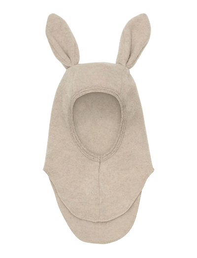 Huttelihut Balaclava Ears Wool Fleece - Accessoarer - CAMEL MELANGE / beige