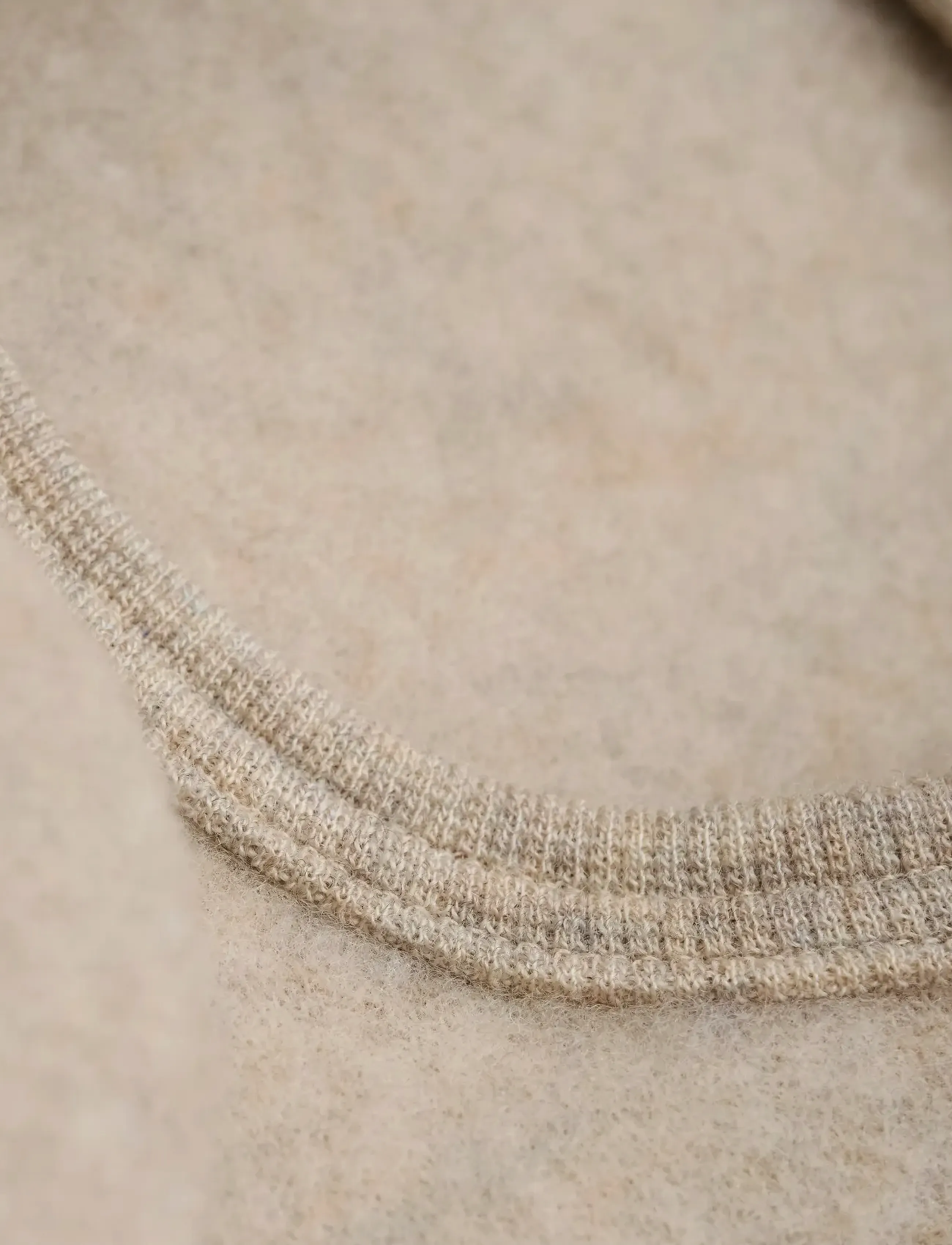 Huttelihut - Balaclava Ears Wool Fleece - mössor & kepsar - camel melange - 4