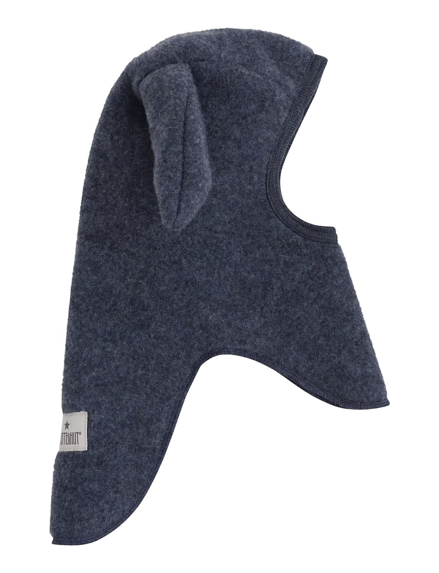 Huttelihut - Balaclava Ears Wool Fleece - mützen & caps - ombre blue melange - 1