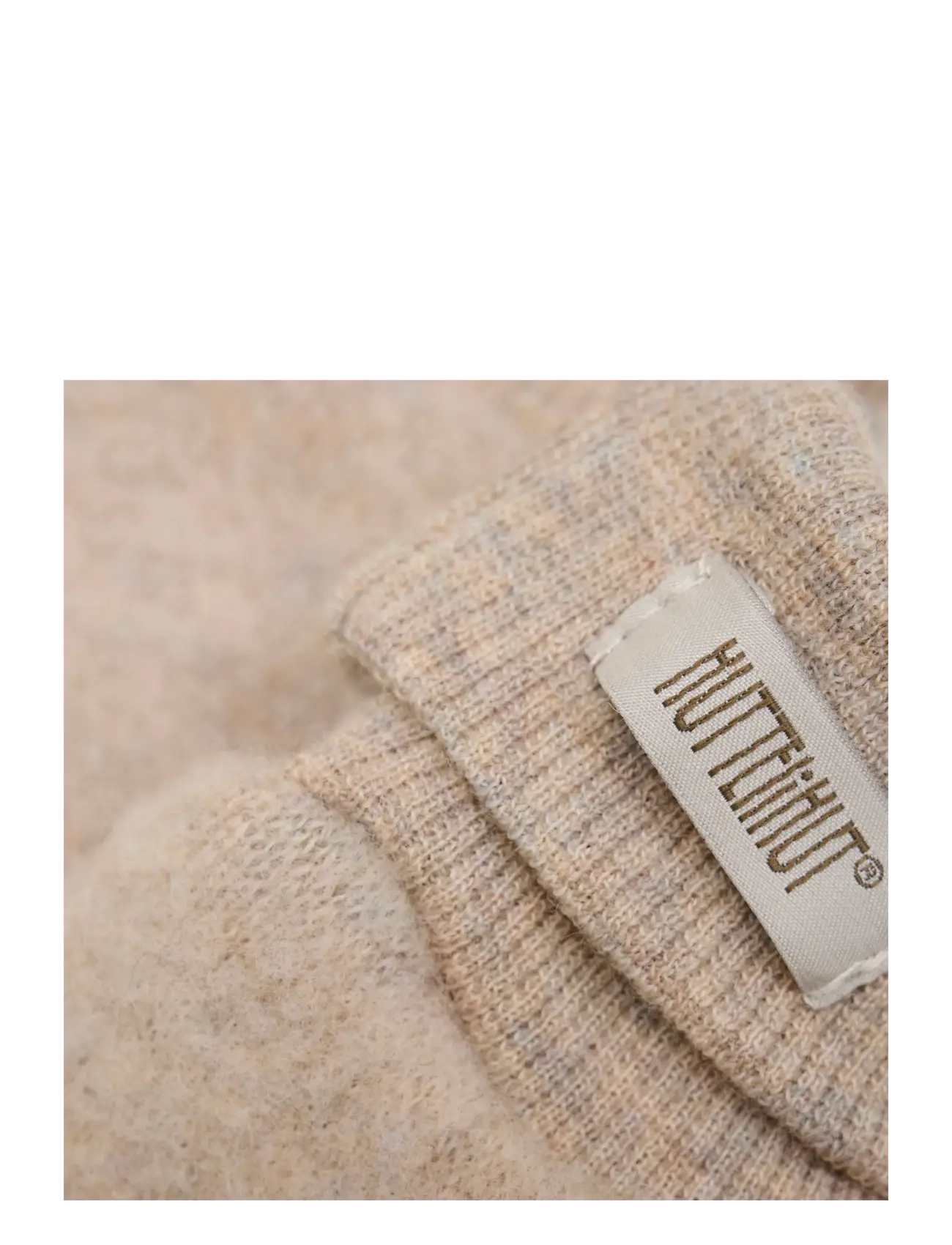 Huttelihut - Mittens Wool Fleece - camel melange - 2