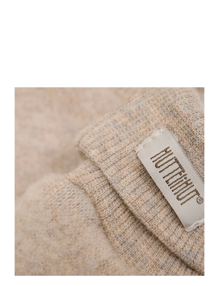 Huttelihut - Mittens Wool Fleece - camel melange - 2