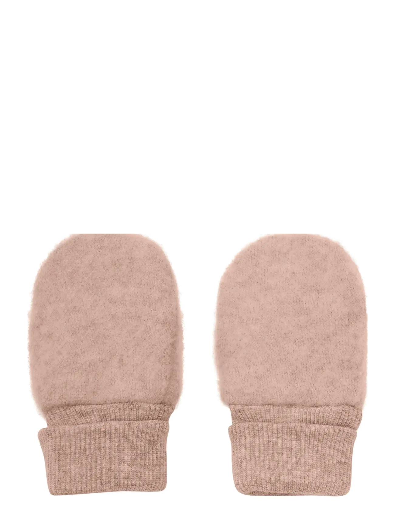 Huttelihut - Mittens Wool Fleece - handskar - mahogany rose - 1