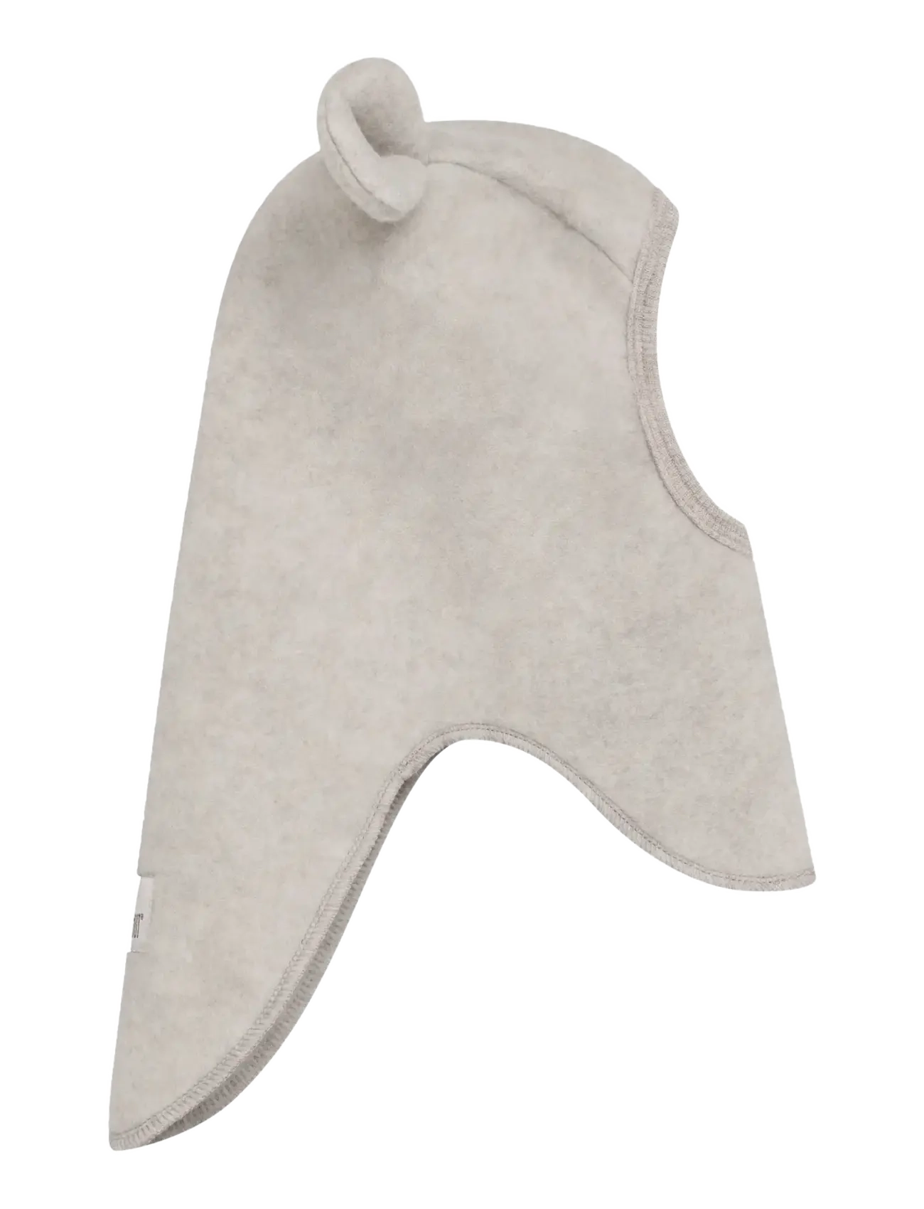 Huttelihut Balaclava Ears Wool Fleece - Huttelihut - CAMEL MELANGE / cream