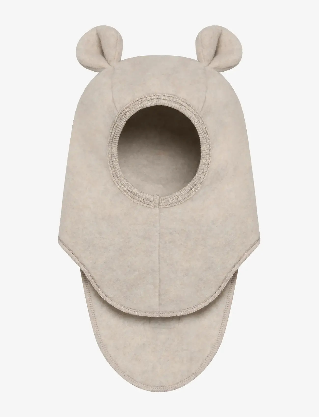 Huttelihut - Balaclava Ears Wool Fleece - winteraccessoires - camel melange - 1