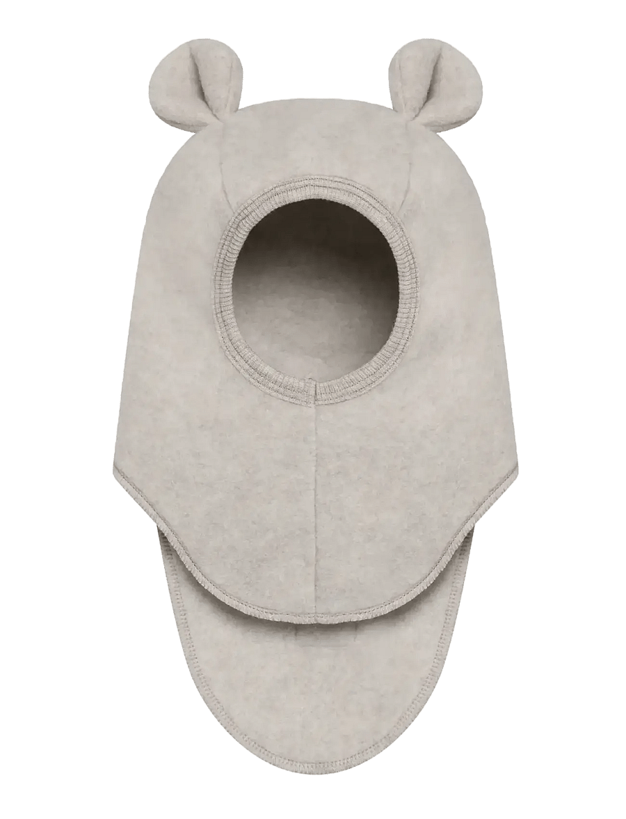 Huttelihut - Balaclava Ears Wool Fleece - talvised aksessuaarid - camel melange - 1