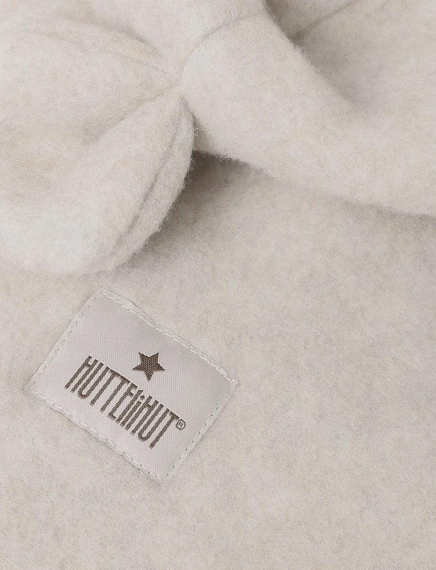 Huttelihut - Balaclava Ears Wool Fleece - talvised aksessuaarid - camel melange - 2