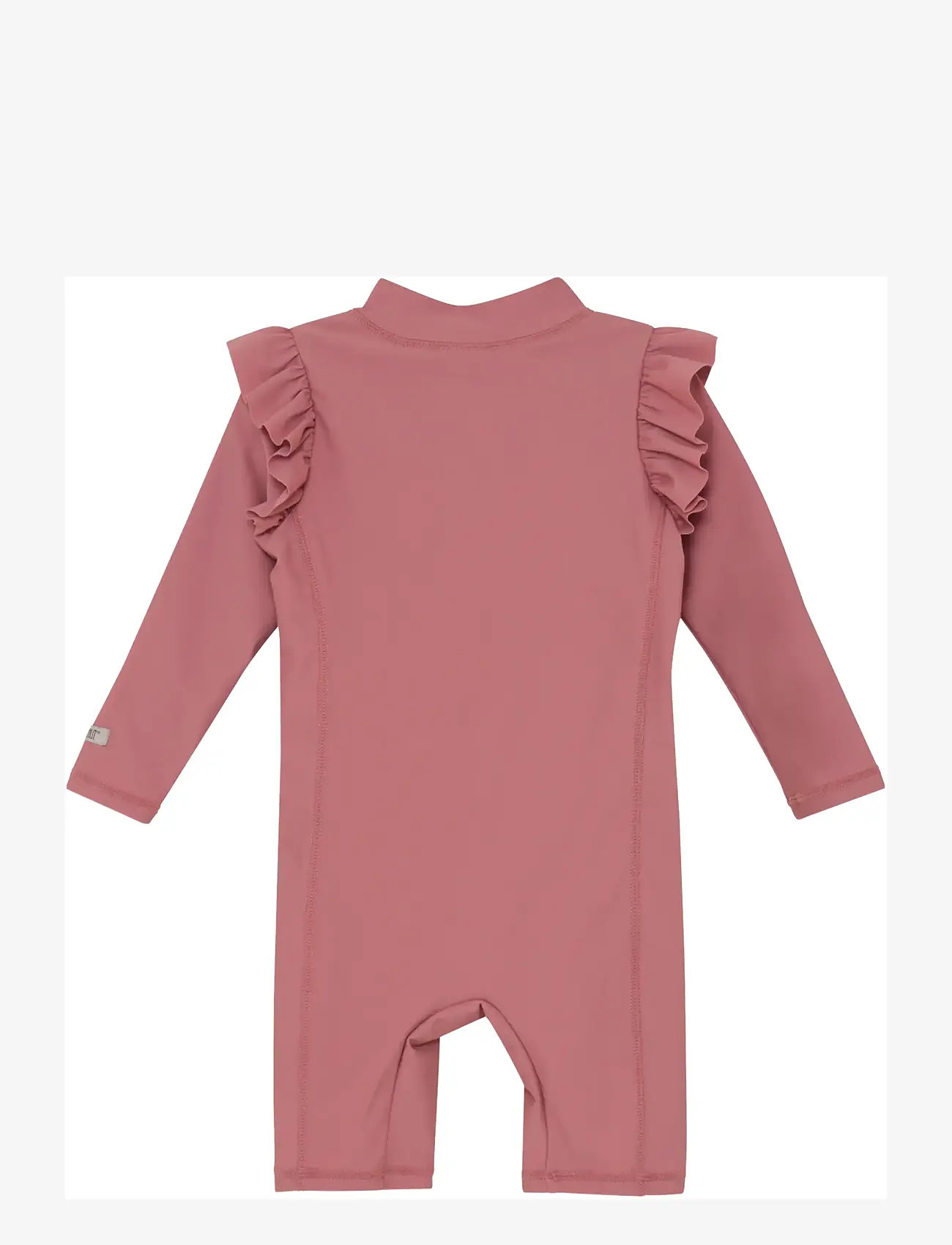 Huttelihut - Swim Suit LS Solid - UPF 60+ - uv-tøj - ash rose - 2