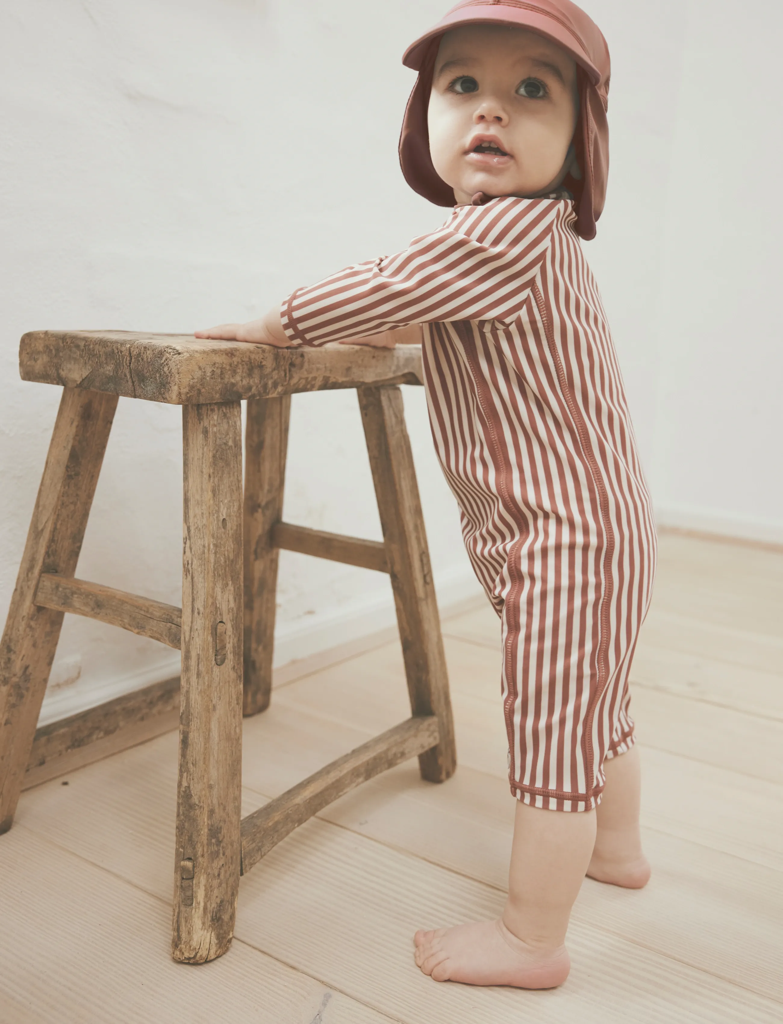 Huttelihut Swim Suit LS - UPF 60+ - Badeanzüge - PEARL BLUSH / pink/rose