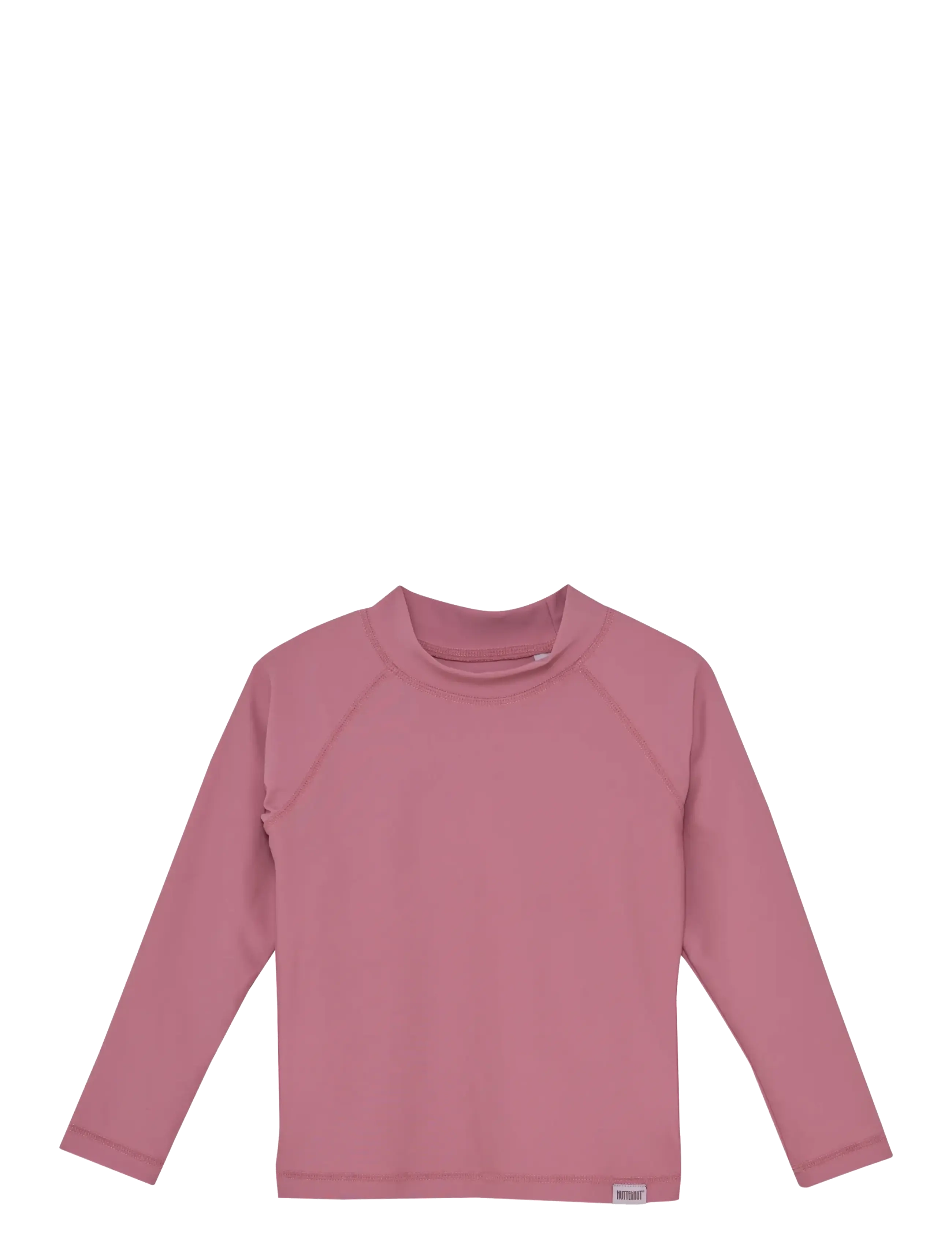 Huttelihut Swim T-shirt LS Solid -UPF 60+ - Badeoverdele - ASH ROSE / pink/rose