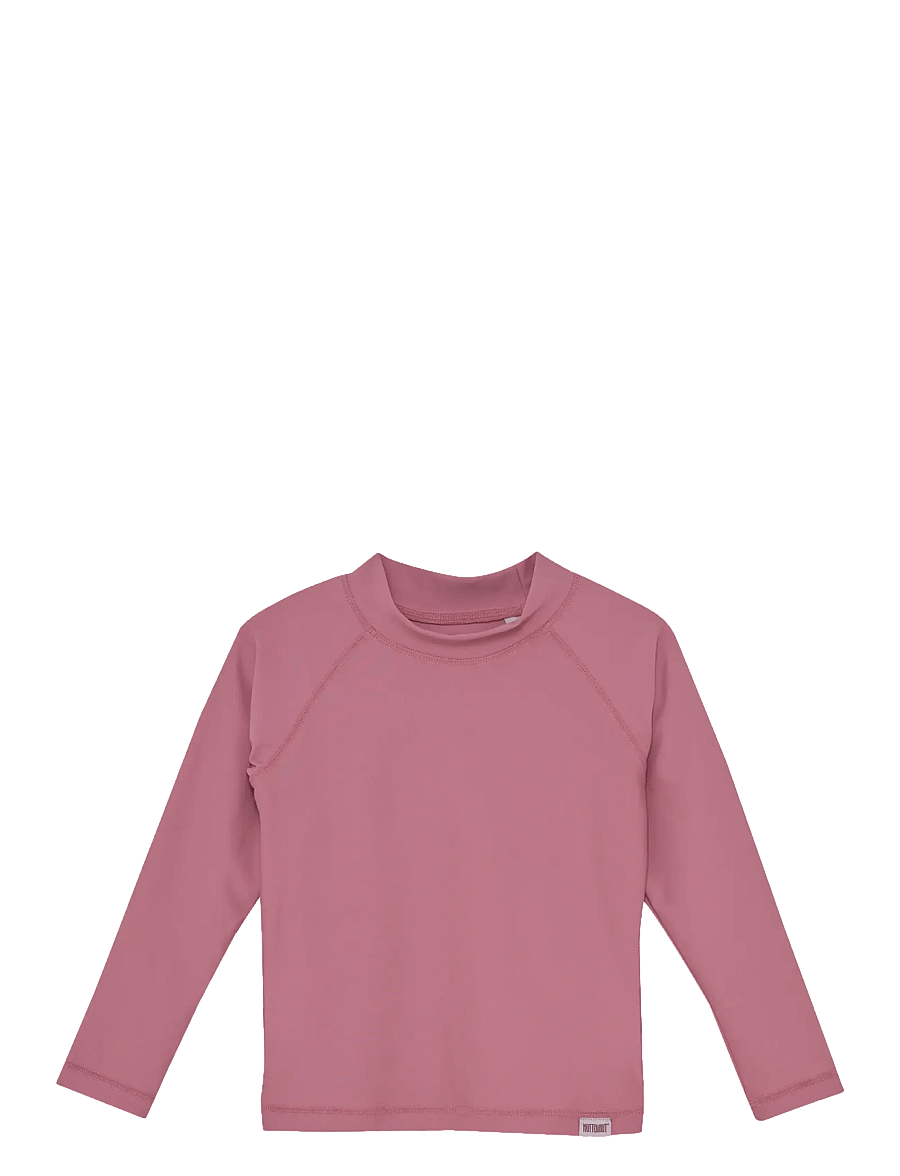 Huttelihut - Swim T-shirt LS Solid -UPF 60+ - uv-tøj - ash rose - 1