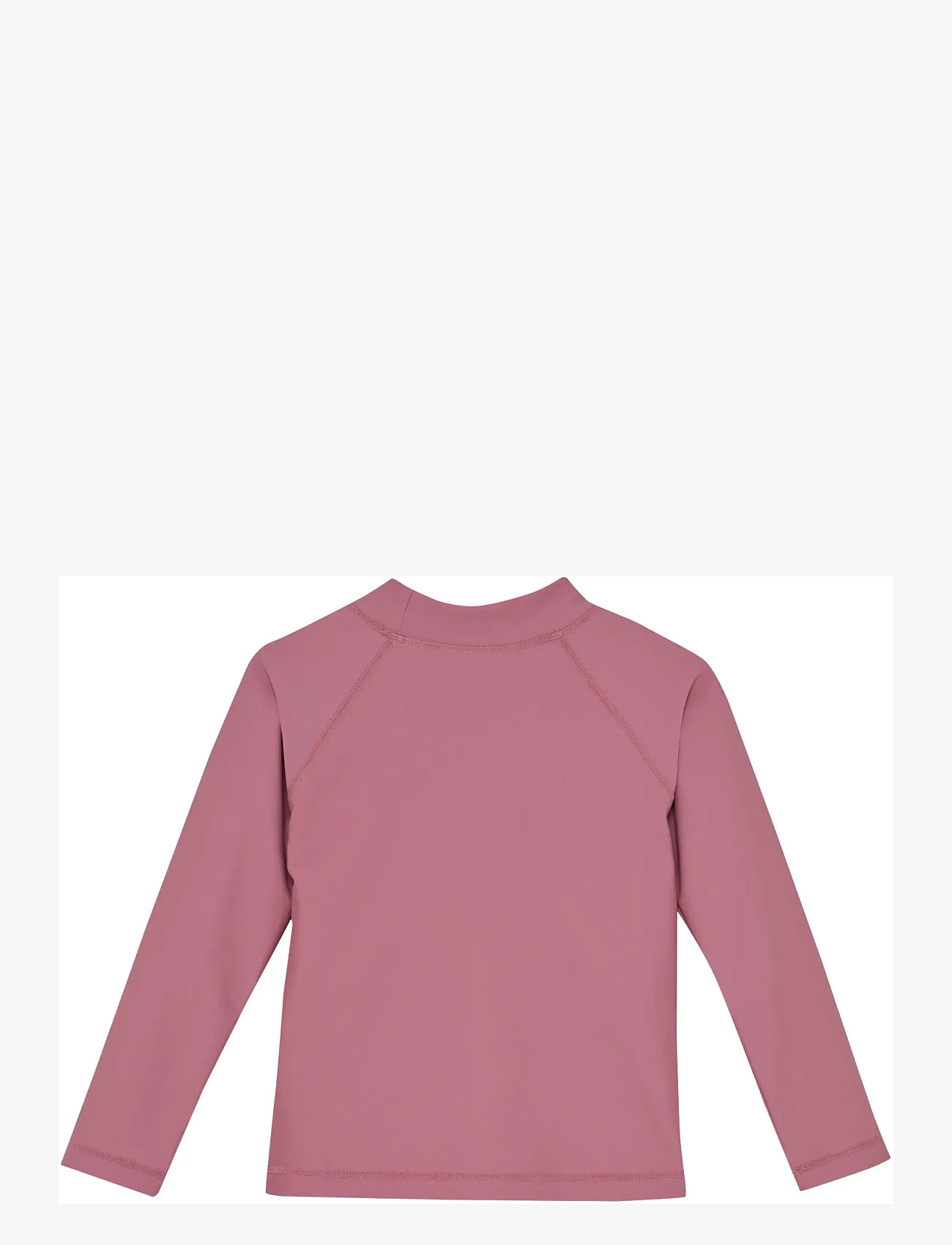 Huttelihut - Swim T-shirt LS Solid -UPF 60+ - swim tops - ash rose - 2