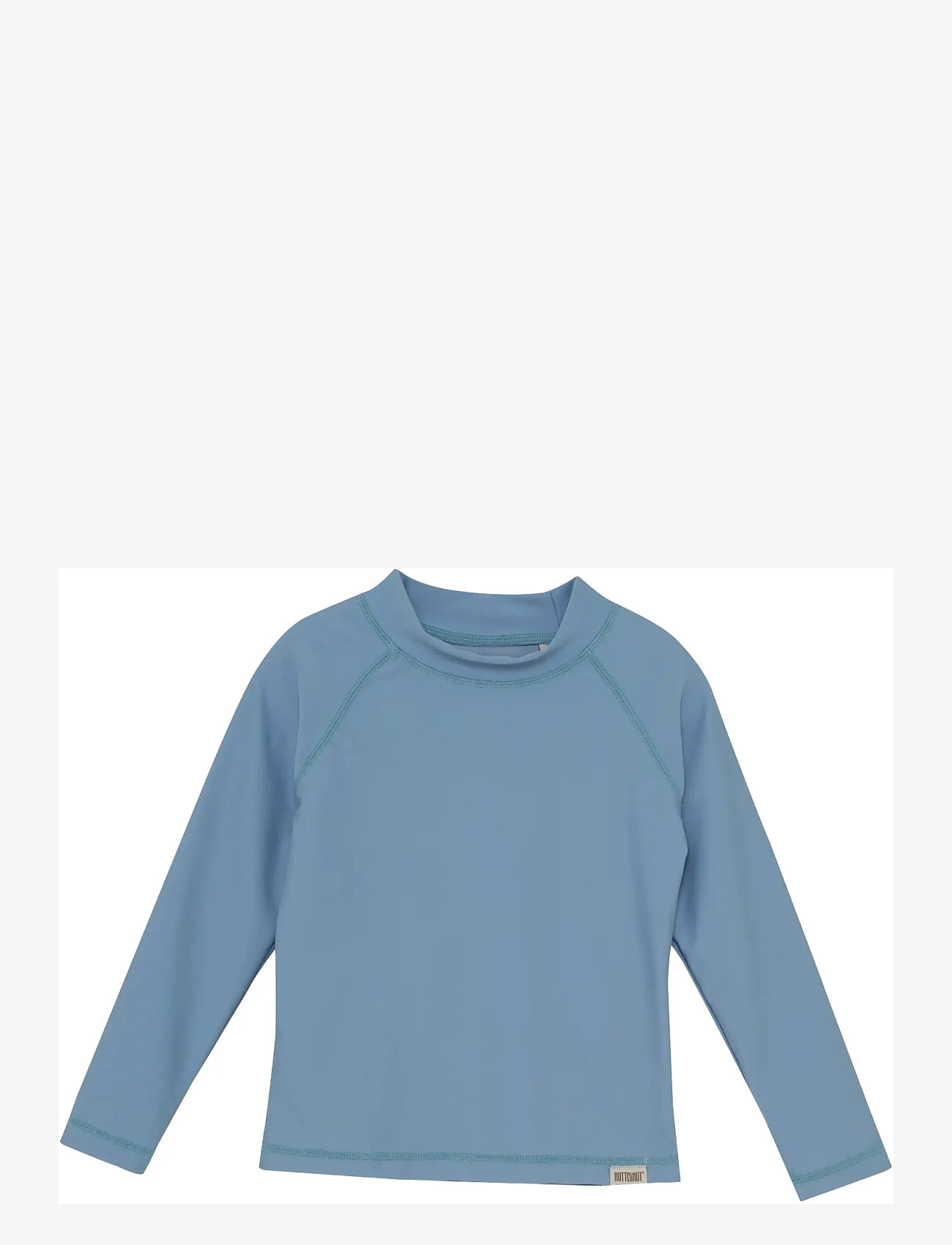 Huttelihut - Swim T-shirt LS Solid -UPF 60+ - bade-oberteile - citadel - 0