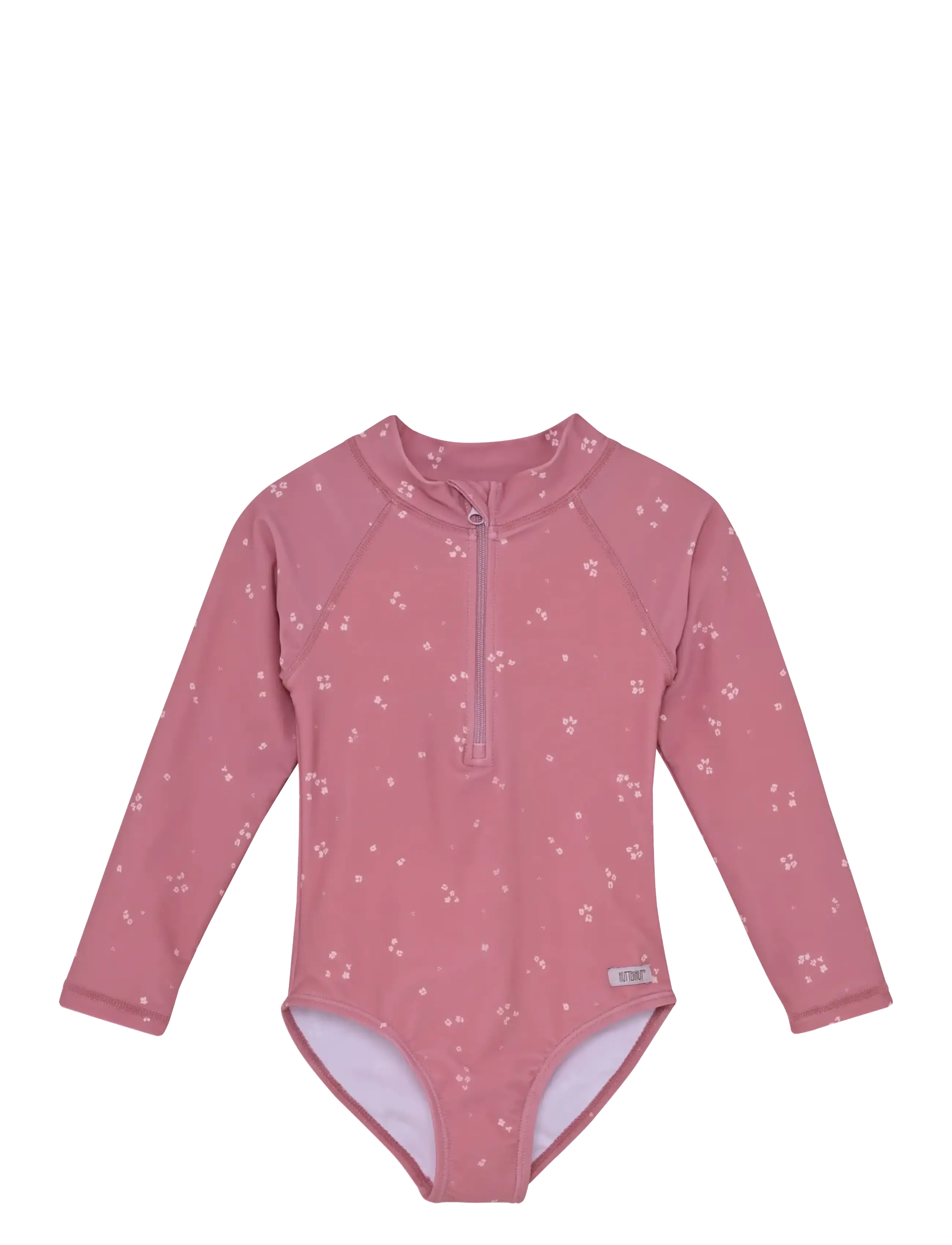 Huttelihut Swimsuit Ls - Upf 60+, 104, Pink, Badetøj > Badedragter, Børn