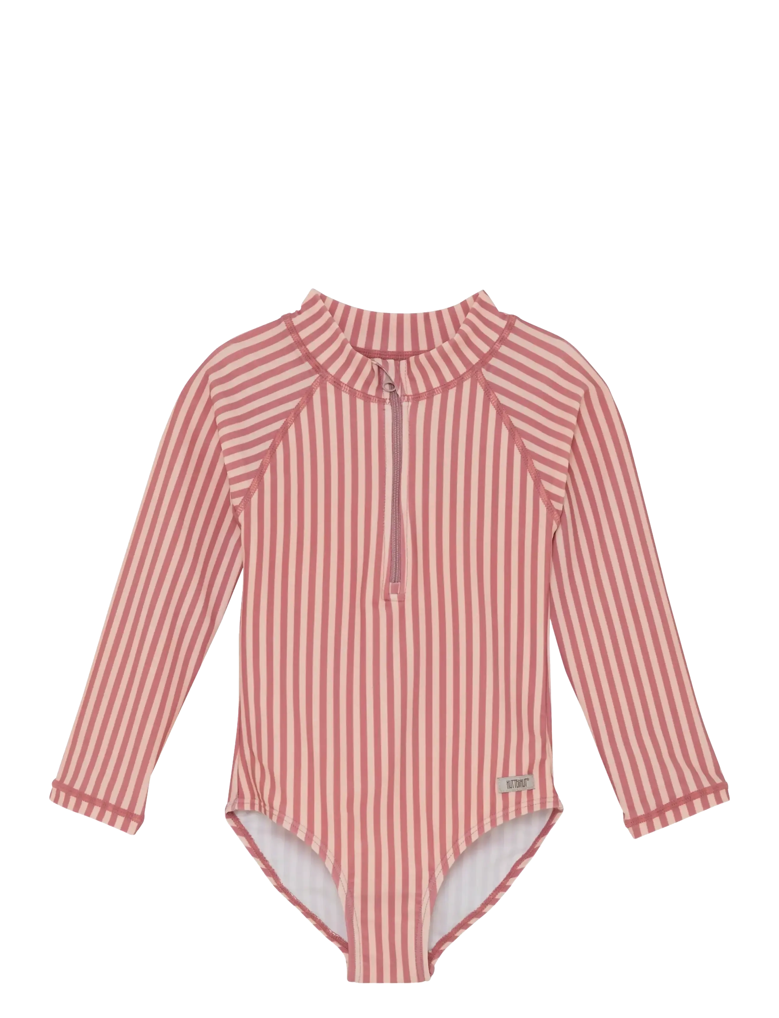 Huttelihut Swimsuit LS - UPF 60+ - Lapsed 98–134 - PEARL BLUSH / pink/rose