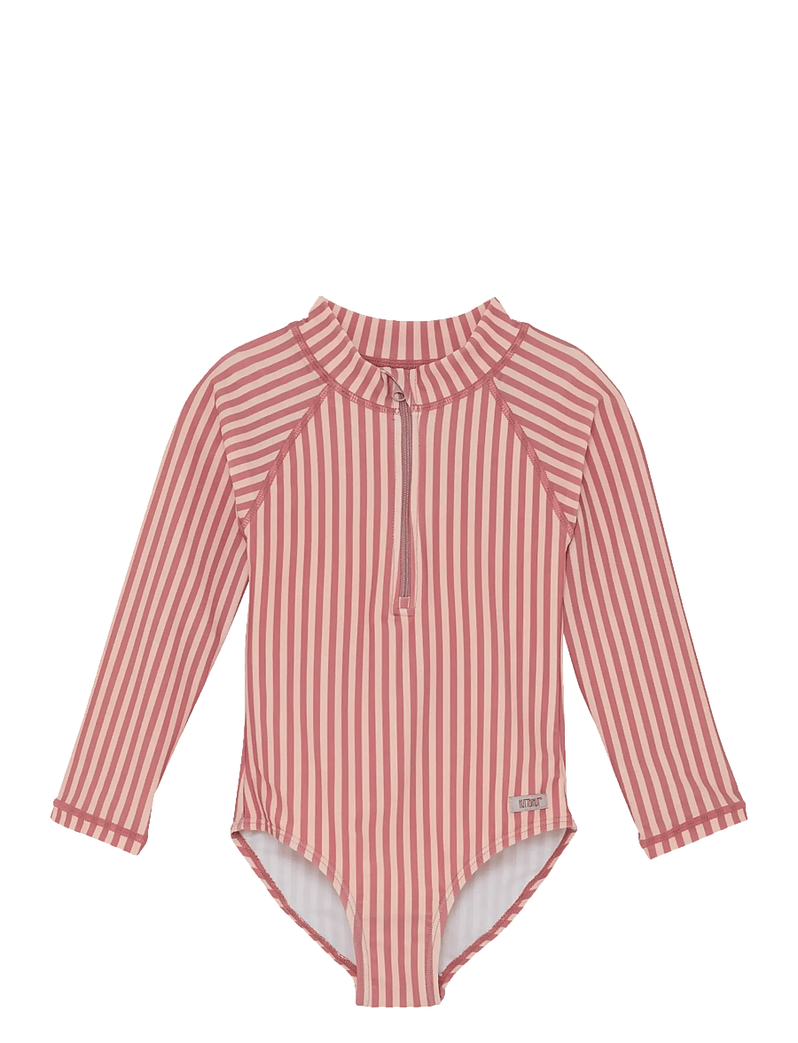 Huttelihut - Swimsuit LS - UPF 60 - vêtements uv - pearl blush - 0