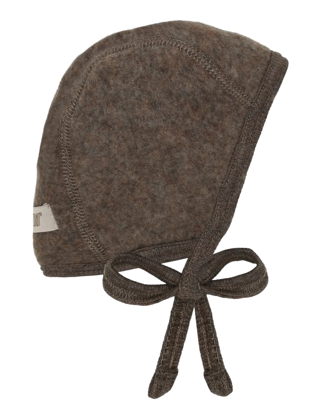 Huttelihut - Bonnet Wool Fleece - beebimütsid - brown melange - 0