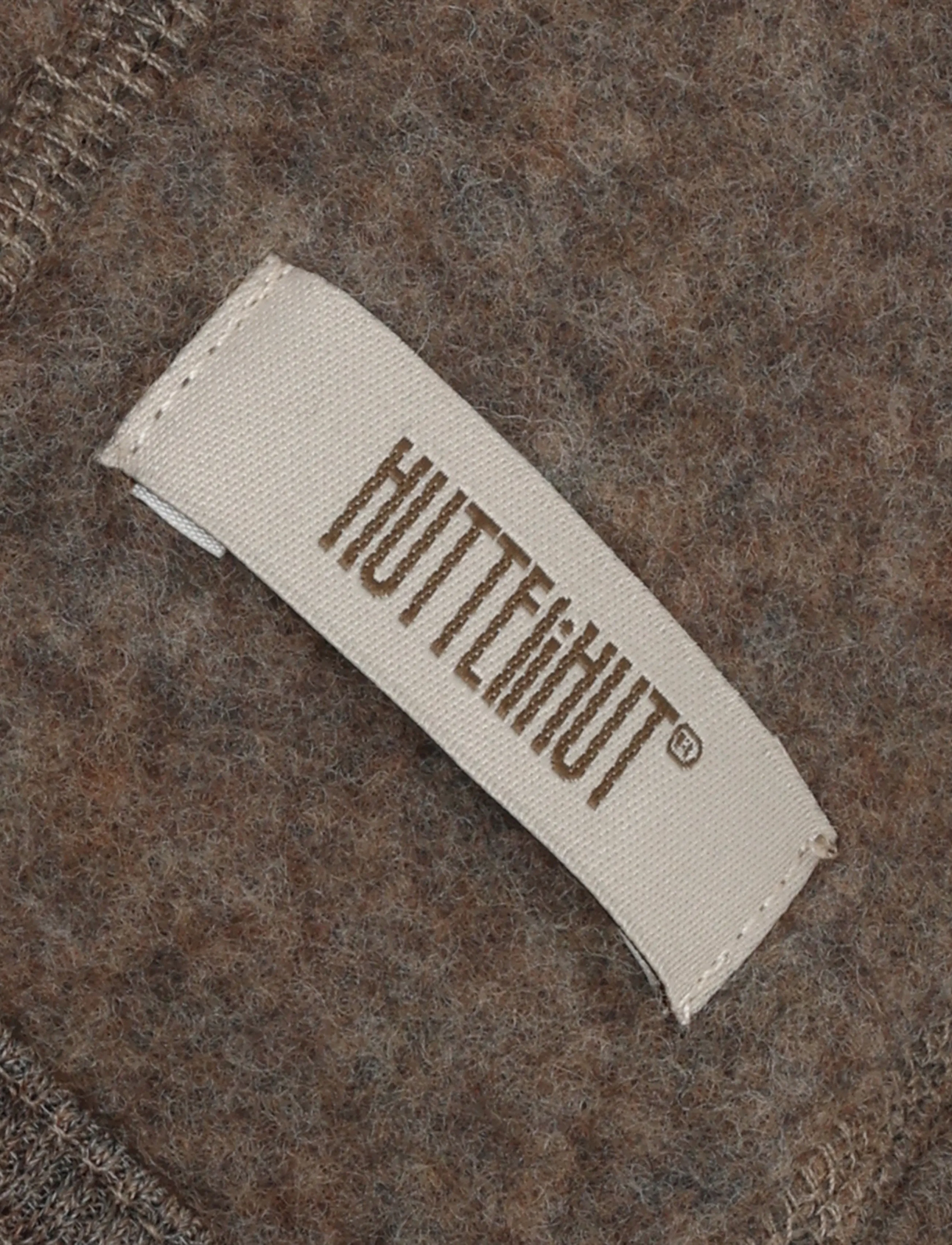 Huttelihut - Bonnet Wool Fleece - babymössor - brown melange - 2