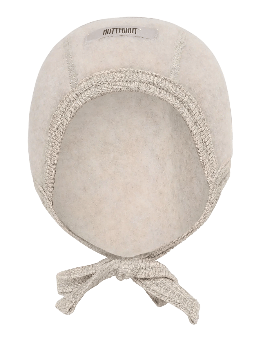 Huttelihut - Bonnet Wool Fleece - babymützen - camel melange - 1