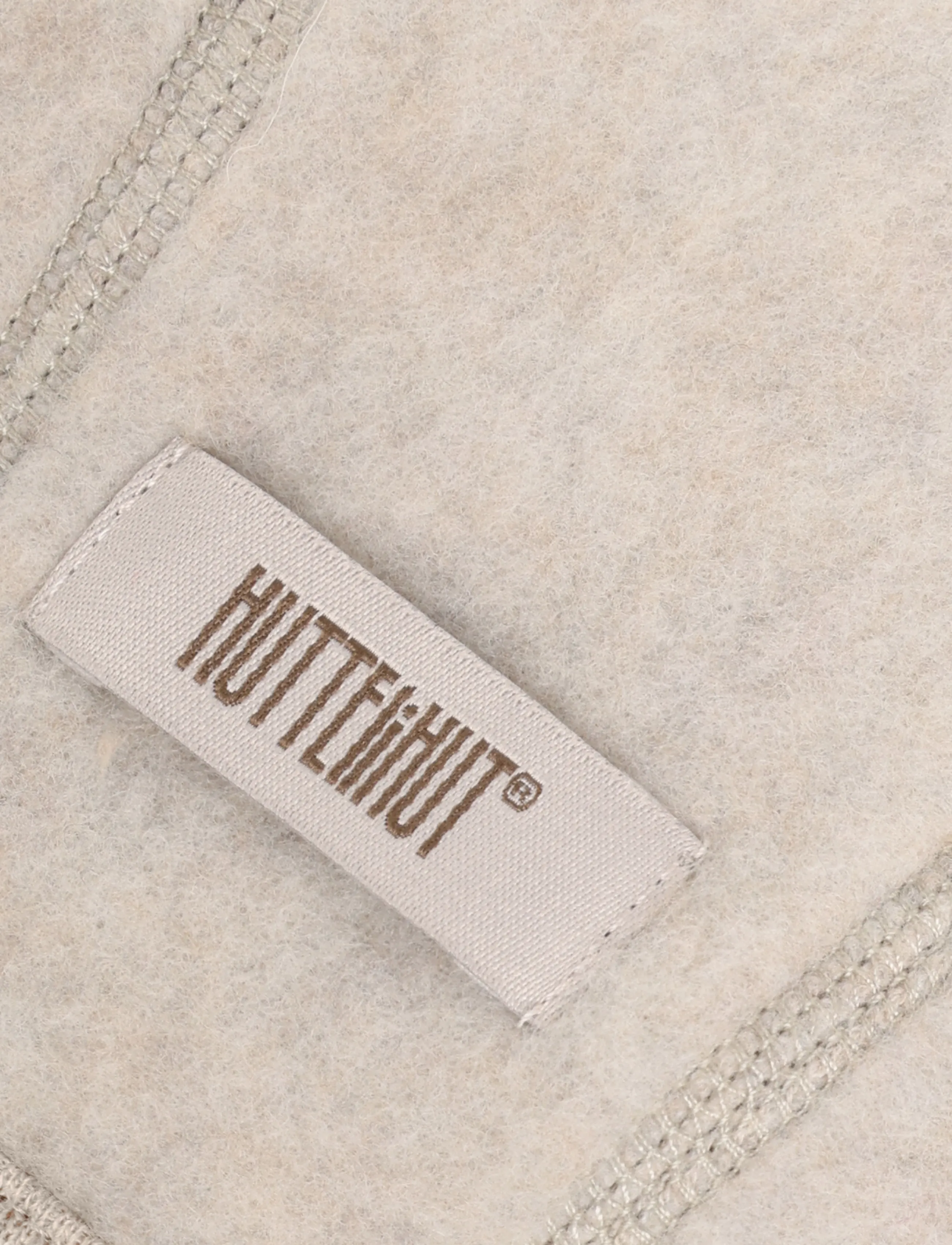 Huttelihut - Bonnet Wool Fleece - babymössor - camel melange - 2