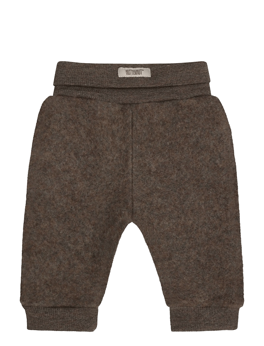 Huttelihut - Pants Wool Fleece - jogginghosen - brown melange - 1