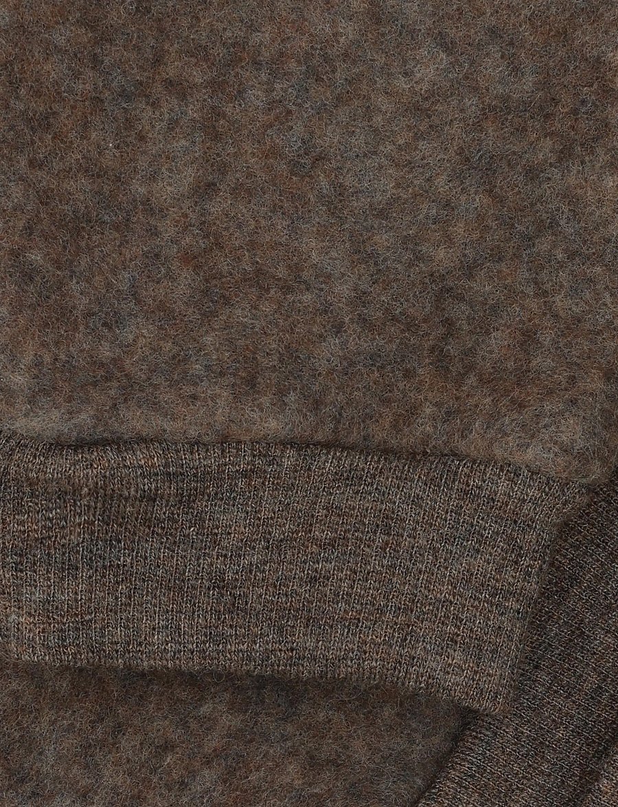Huttelihut - Pants Wool Fleece - jogginghosen - brown melange - 2