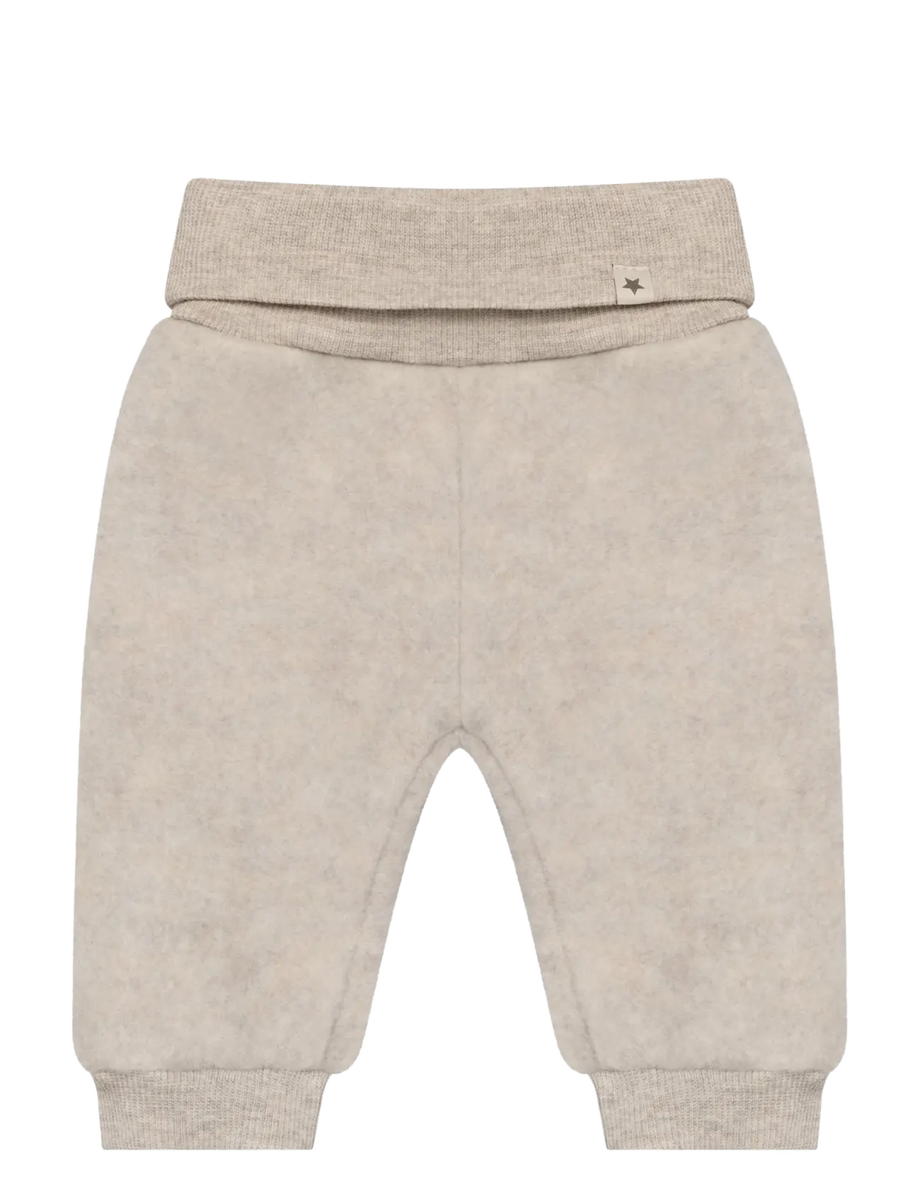 Huttelihut Pants Wool Fleece - Sweatpants - CAMEL MELANGE / beige