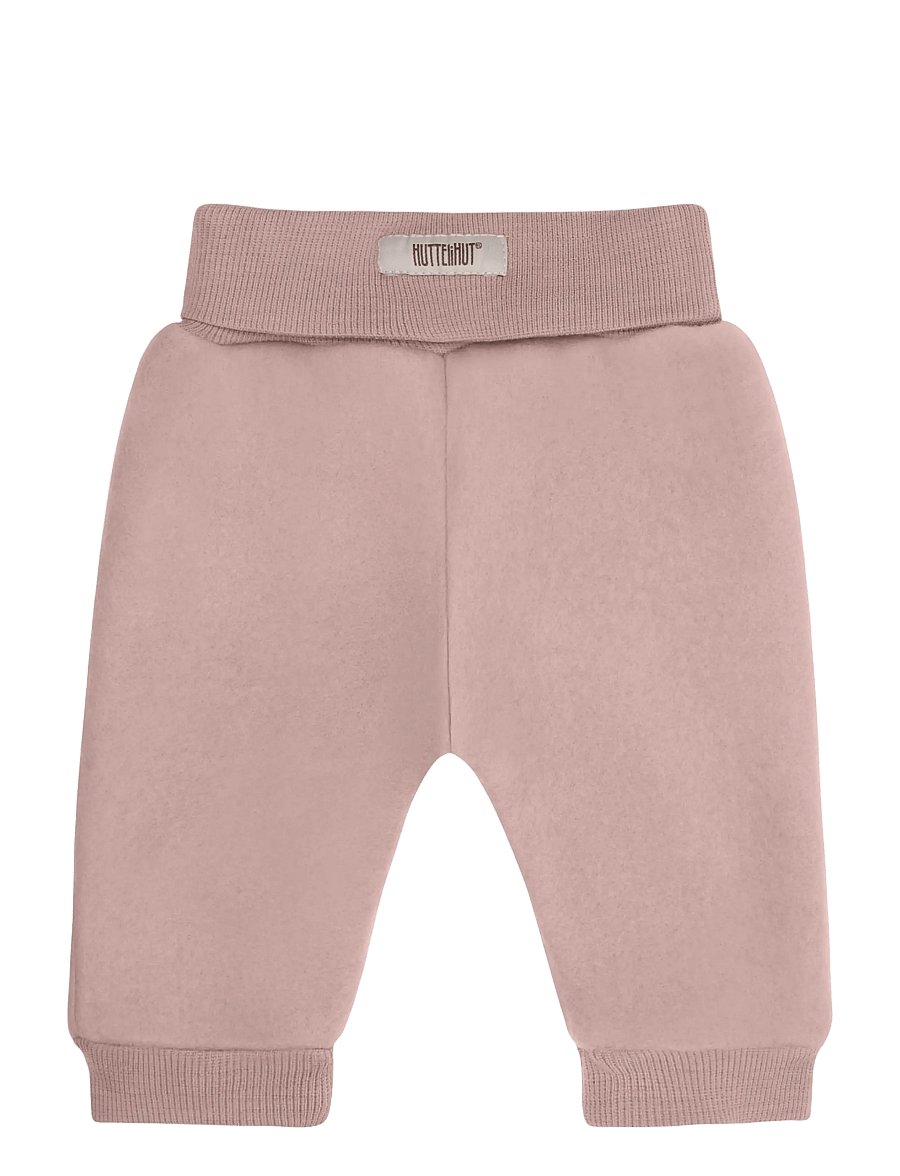 Huttelihut - Pants Wool Fleece - jogginghosen - mahogany rose - 1