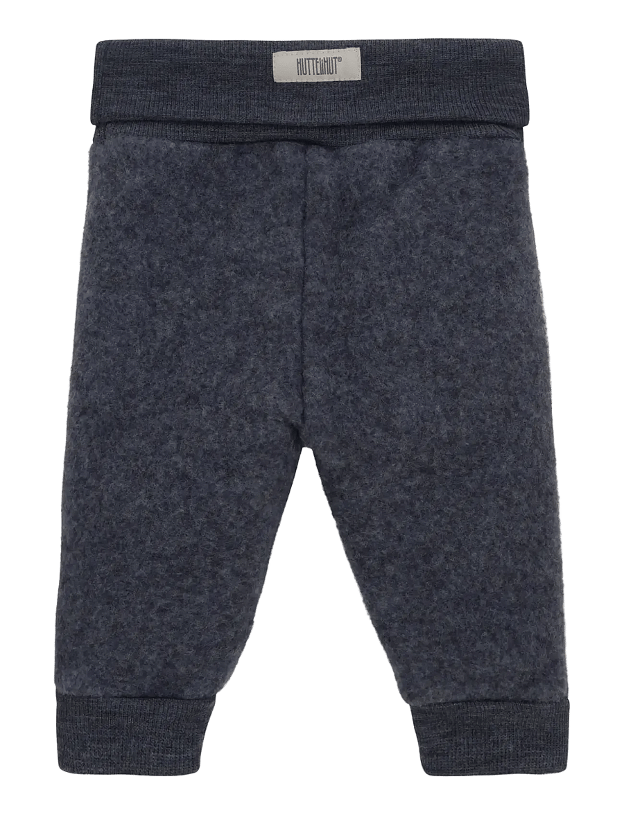 Huttelihut - Pants Wool Fleece - dressipüksid - ombre blue melange - 1