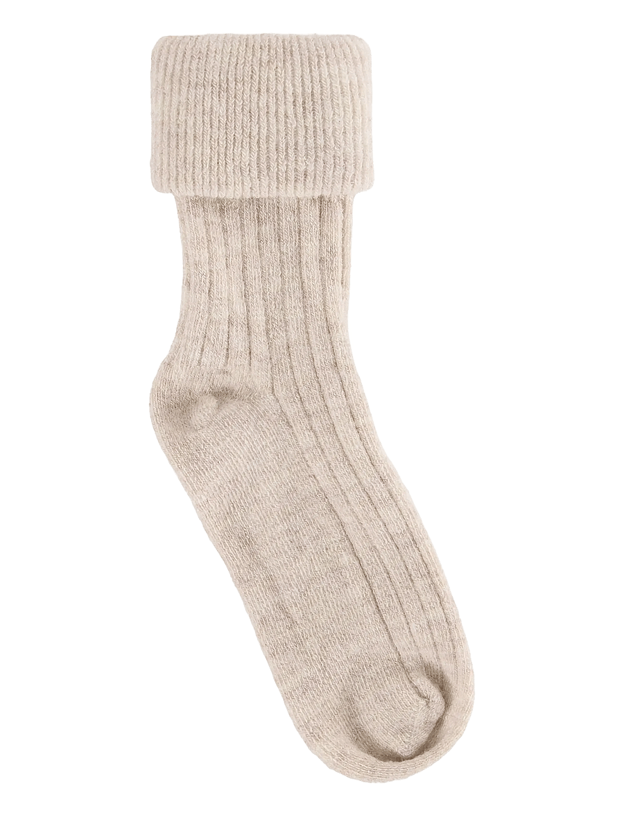 Huttelihut - Wool Rib Socks 2-Pack - baby-socken - camel melange - 1