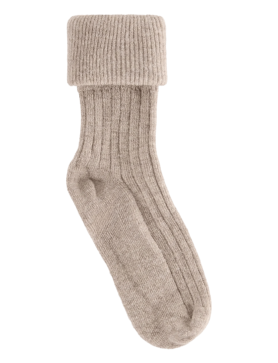 Huttelihut - Wool Rib Socks 2-Pack - baby-socken - camel melange - 2