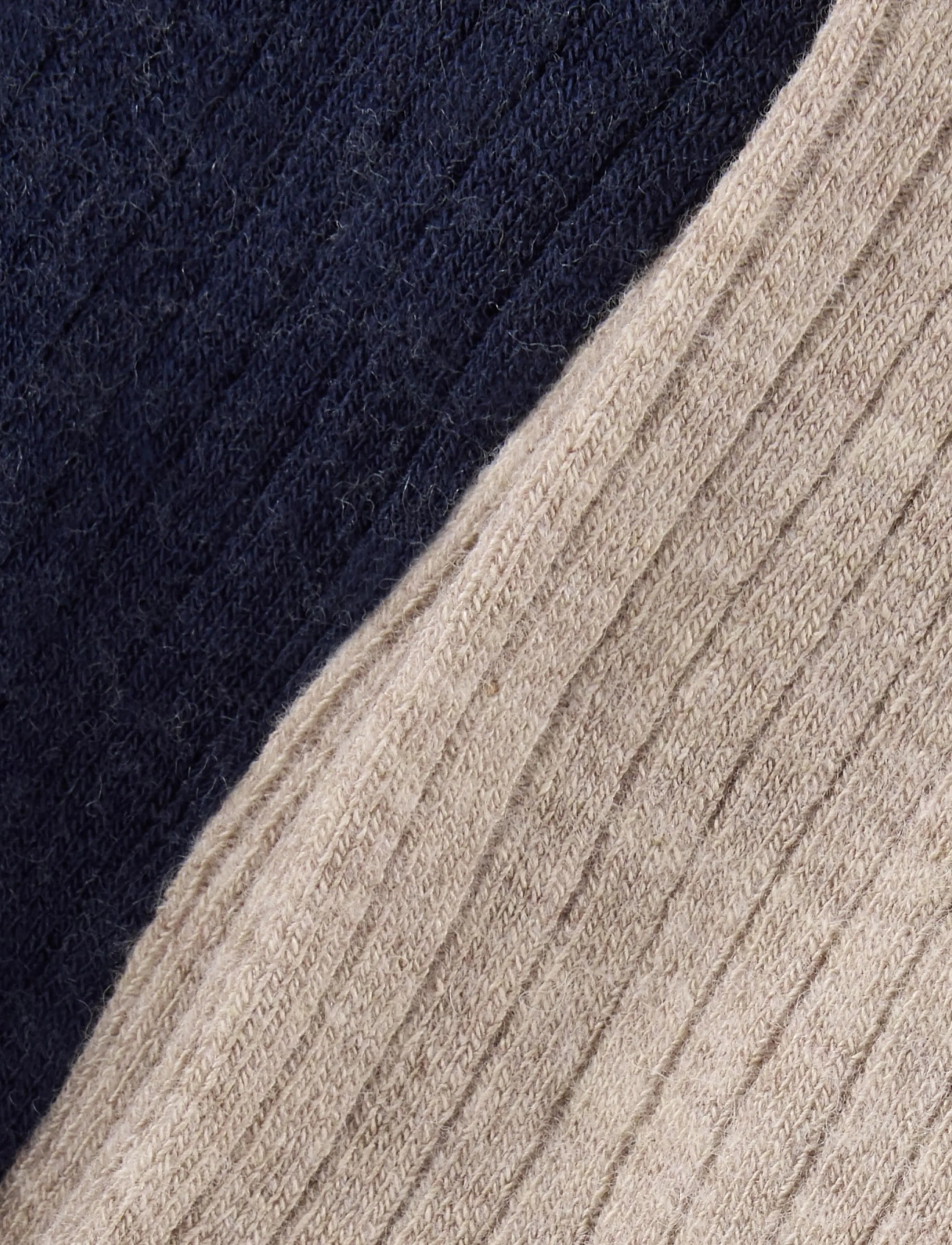 Huttelihut - Wool Rib Stockings 2-Pack - sukkpüksid - dark navy - 3