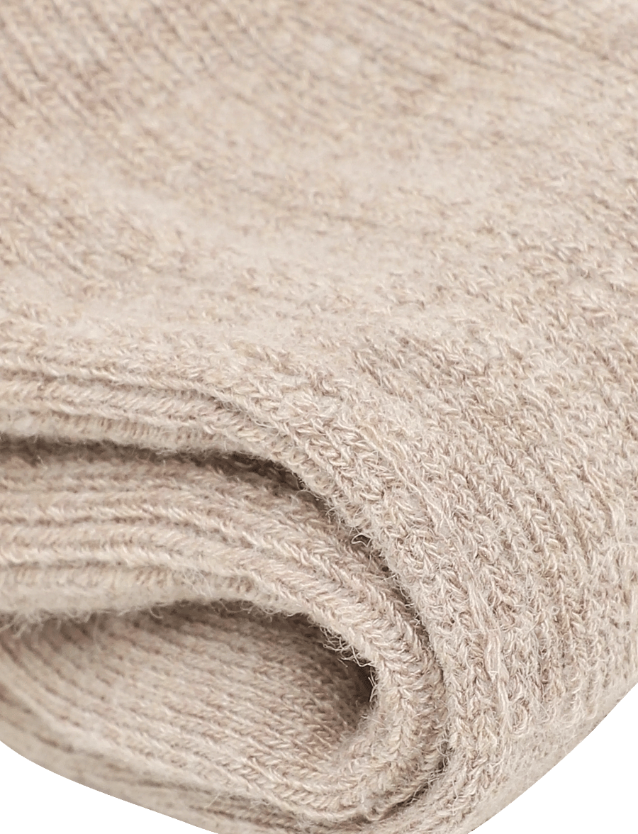 Huttelihut - Wool Lace Socks 2-Pack - strümpfe - camel melange - 2