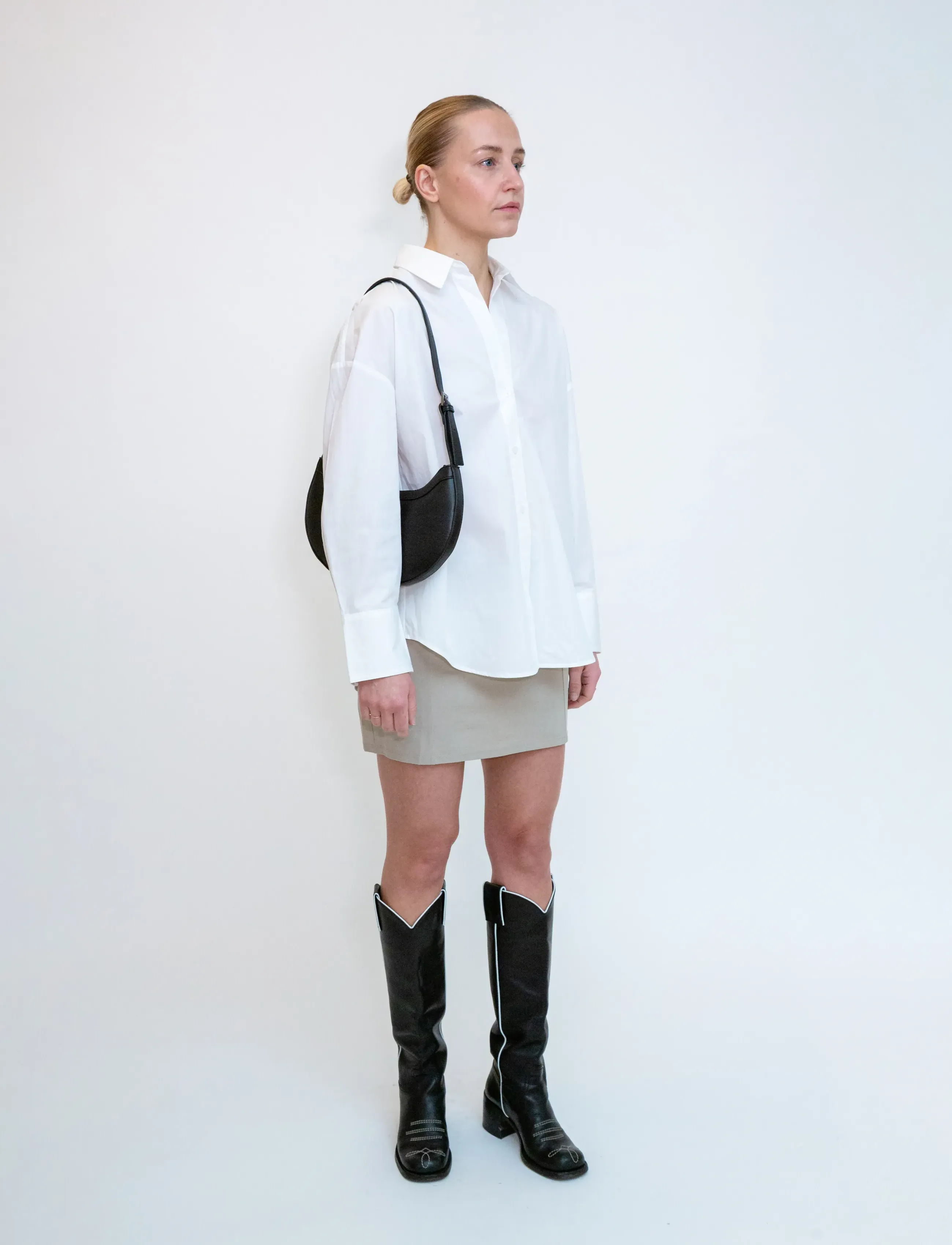 HVISK - GLORIA SOFT STRUCTURE - festtøj til outletpriser - black - 5
