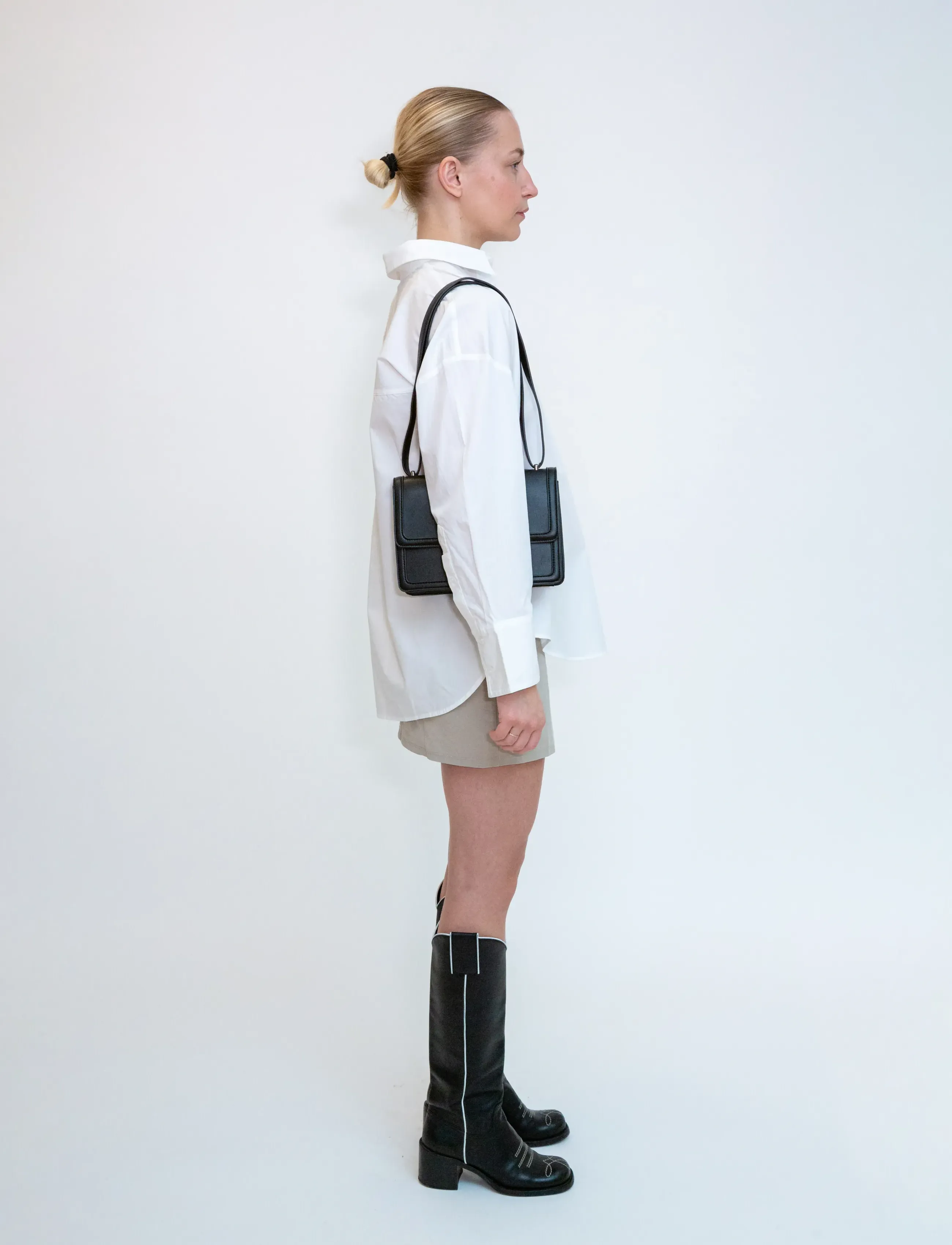 HVISK - CALLIE SOFT STRUCTURE - vardagsstil - 009 black - 3
