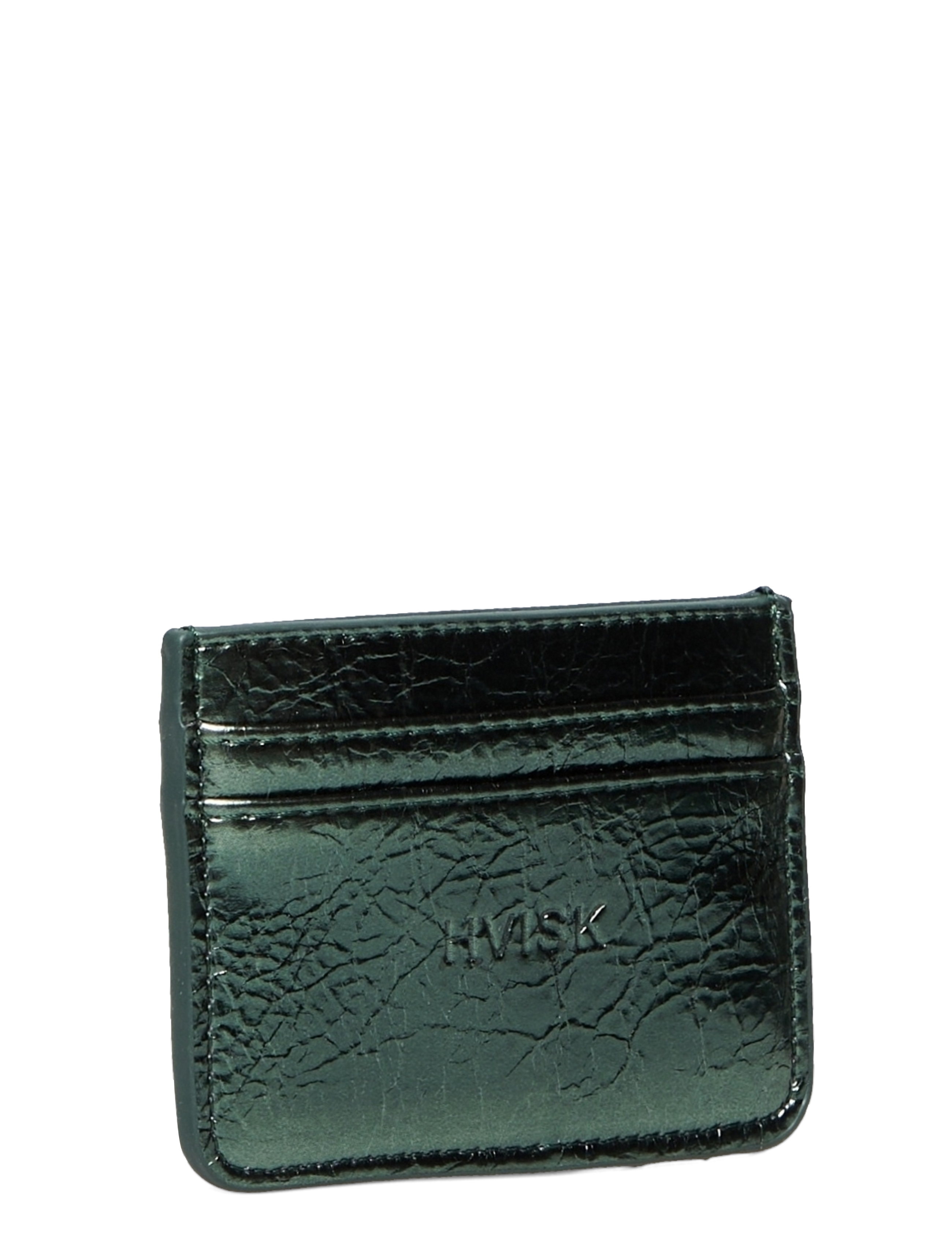 HVISK - CARDHOLDER METALLIC STRUCTURE - sheeny green - 2