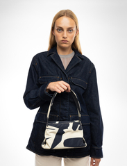 HVISK - SCAPE MINI MATTE TWILL CHART - ballīšu apģērbs par outlet cenām - paved black - 4