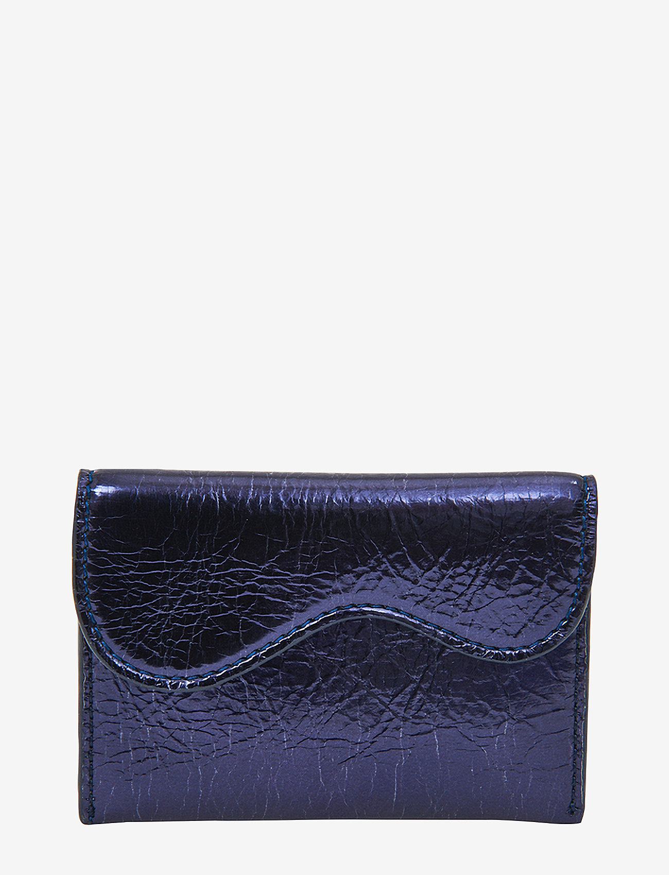 HVISK - WALLET WAVE METALLIC STRUCTURE - sheeny navy - 0
