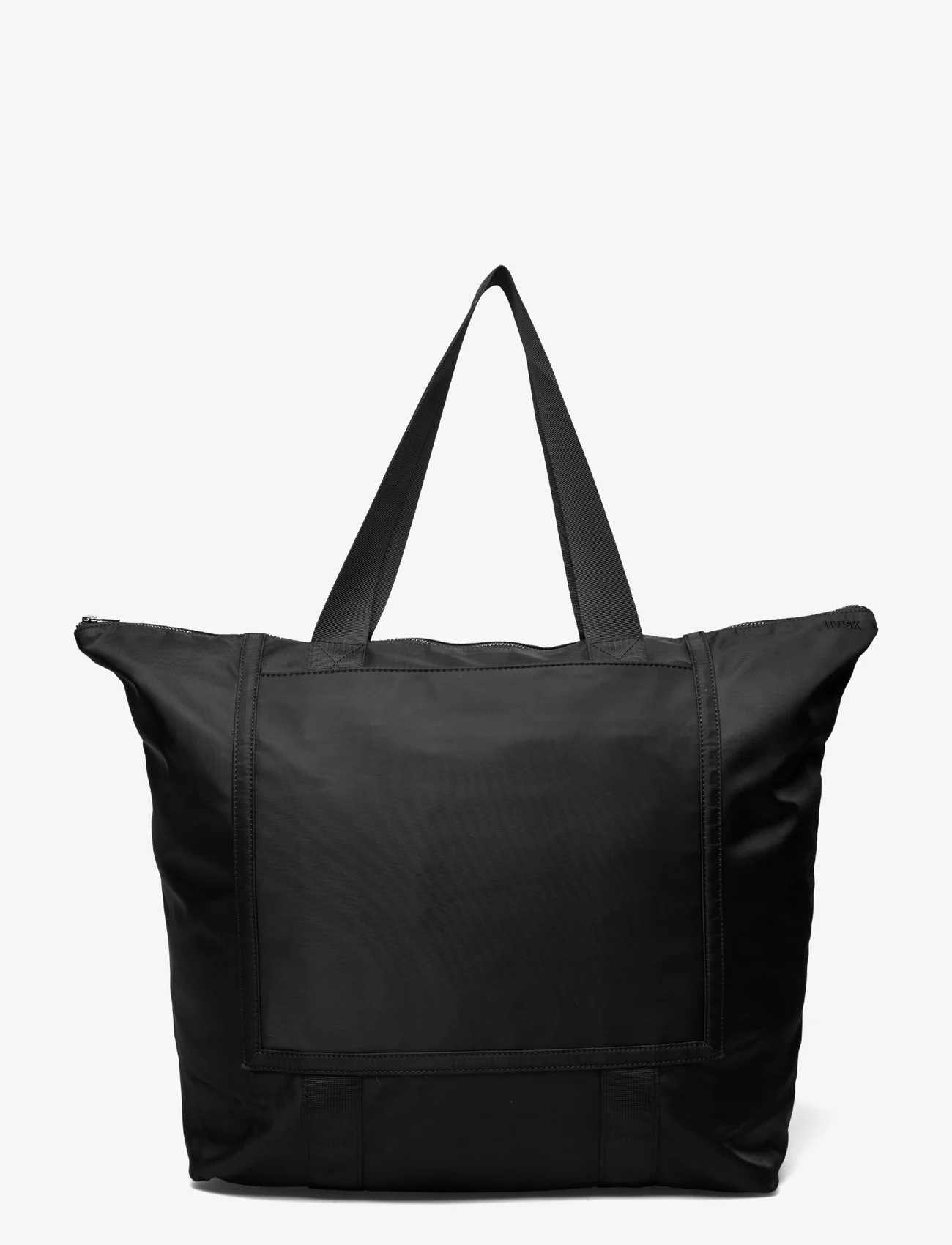 HVISK - PACE MATTE TWILL - tote bags - black soil - 0