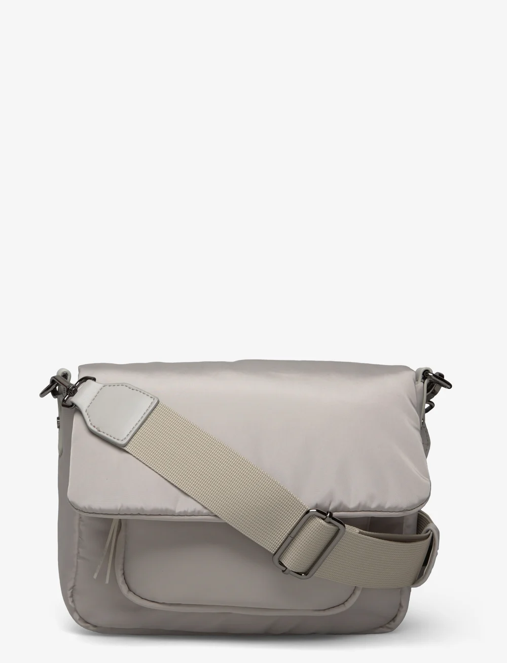 HVISK - CAYMAN POCKET PUFFER MATTE TWILL - crossbody bags - cloudy grey - 0