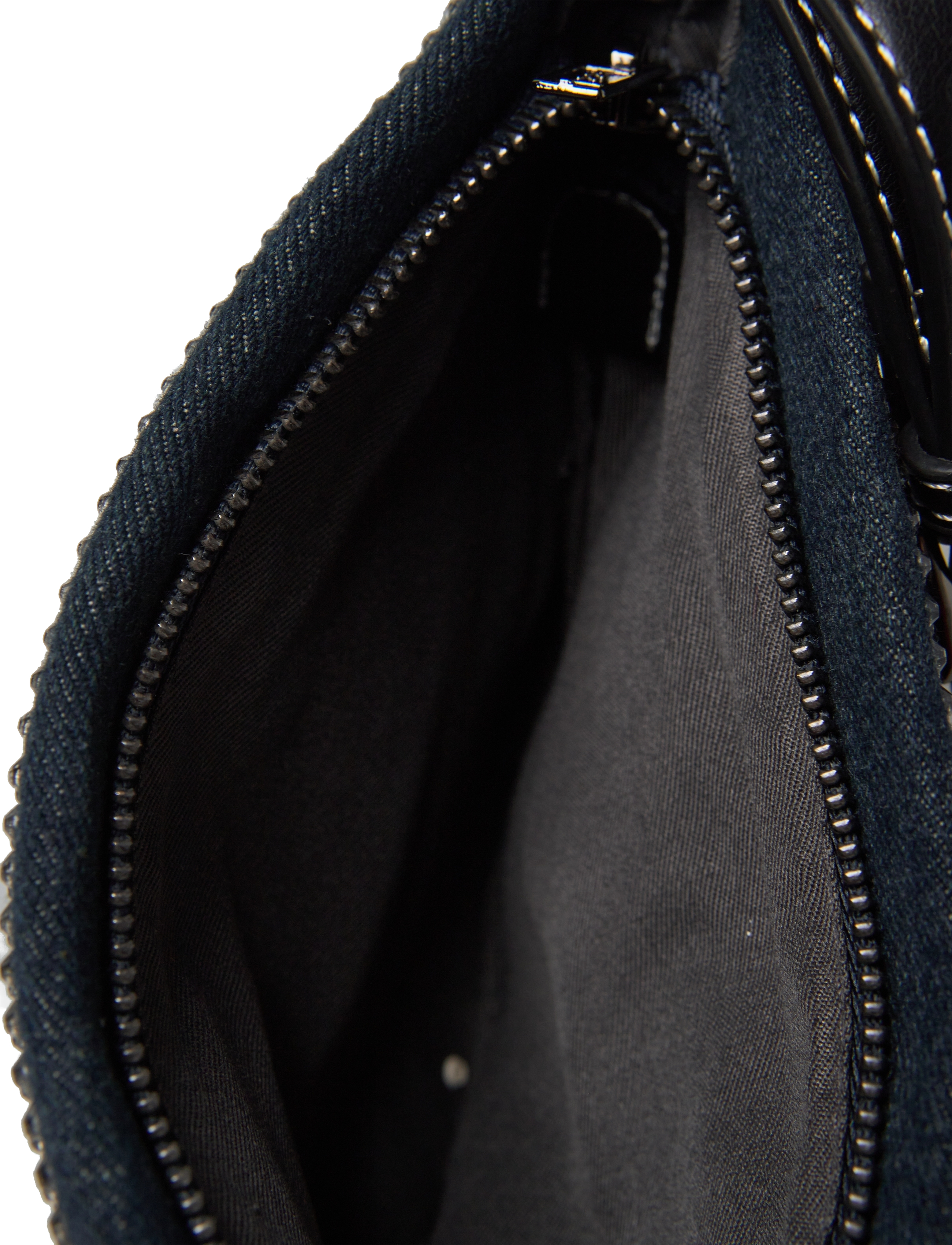 HVISK - HALO DENIM EMBELLISHED - top handle tasker - blue ink - 3