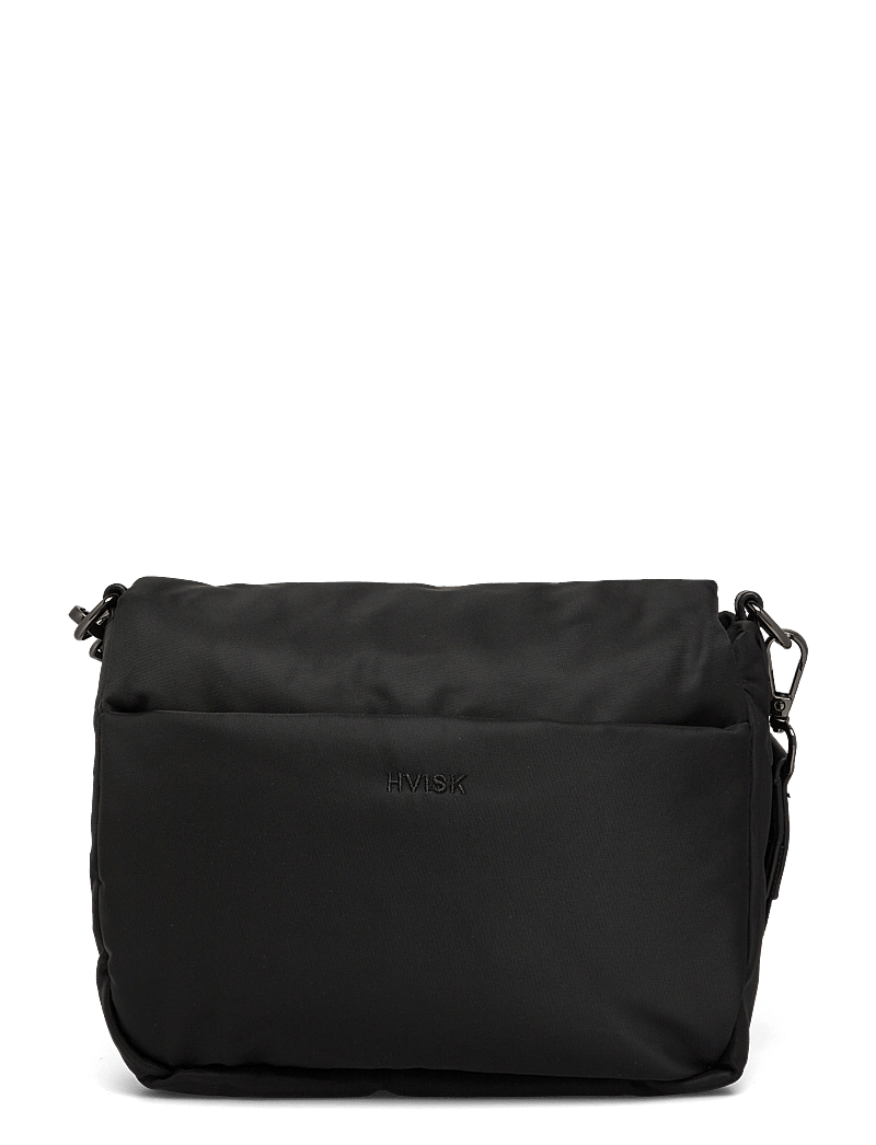 HVISK - CAYMAN POCKET PUFFER MATTE TWILL - umhängetaschen - black - 1